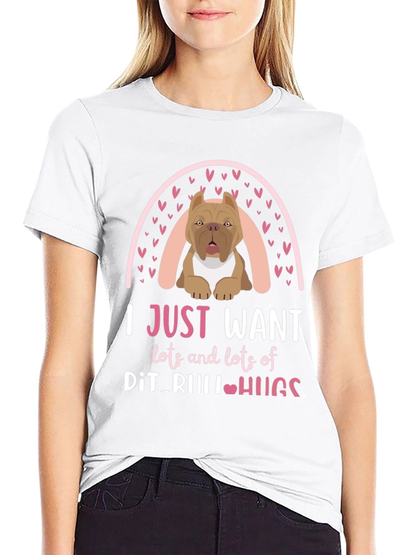 Pit Bull Hugs T-Shirt