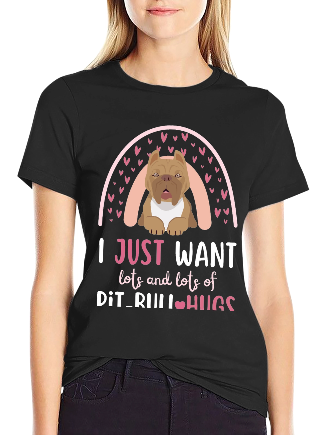 Pit Bull Hugs T-Shirt