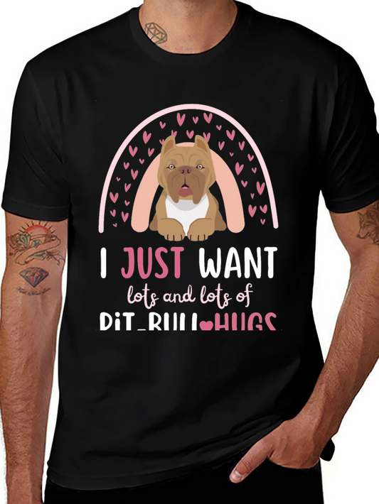 Pit Bull Hugs T-Shirt