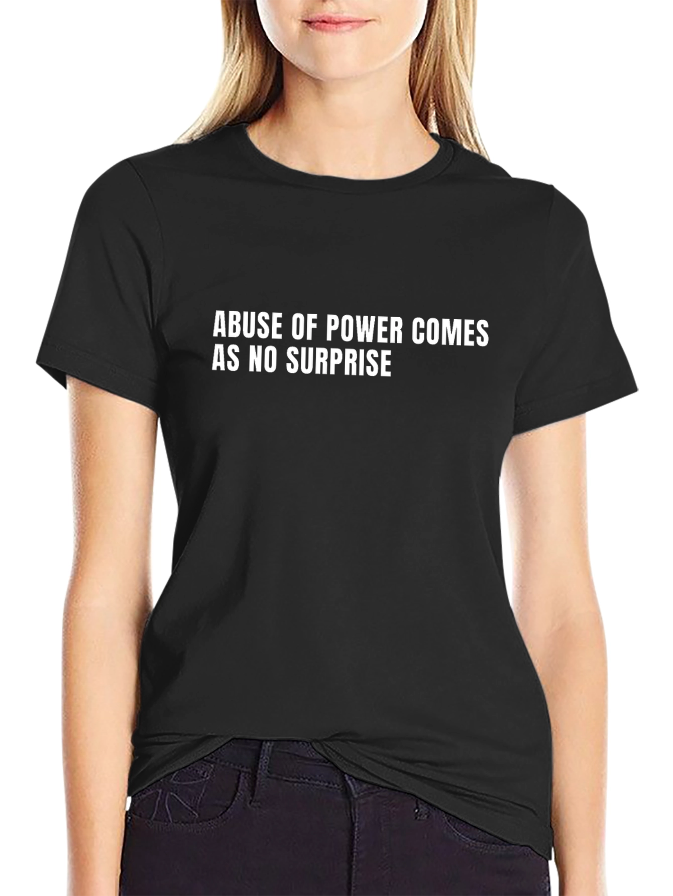 Abuse of Power T-Shirt - Bold Statement Tee