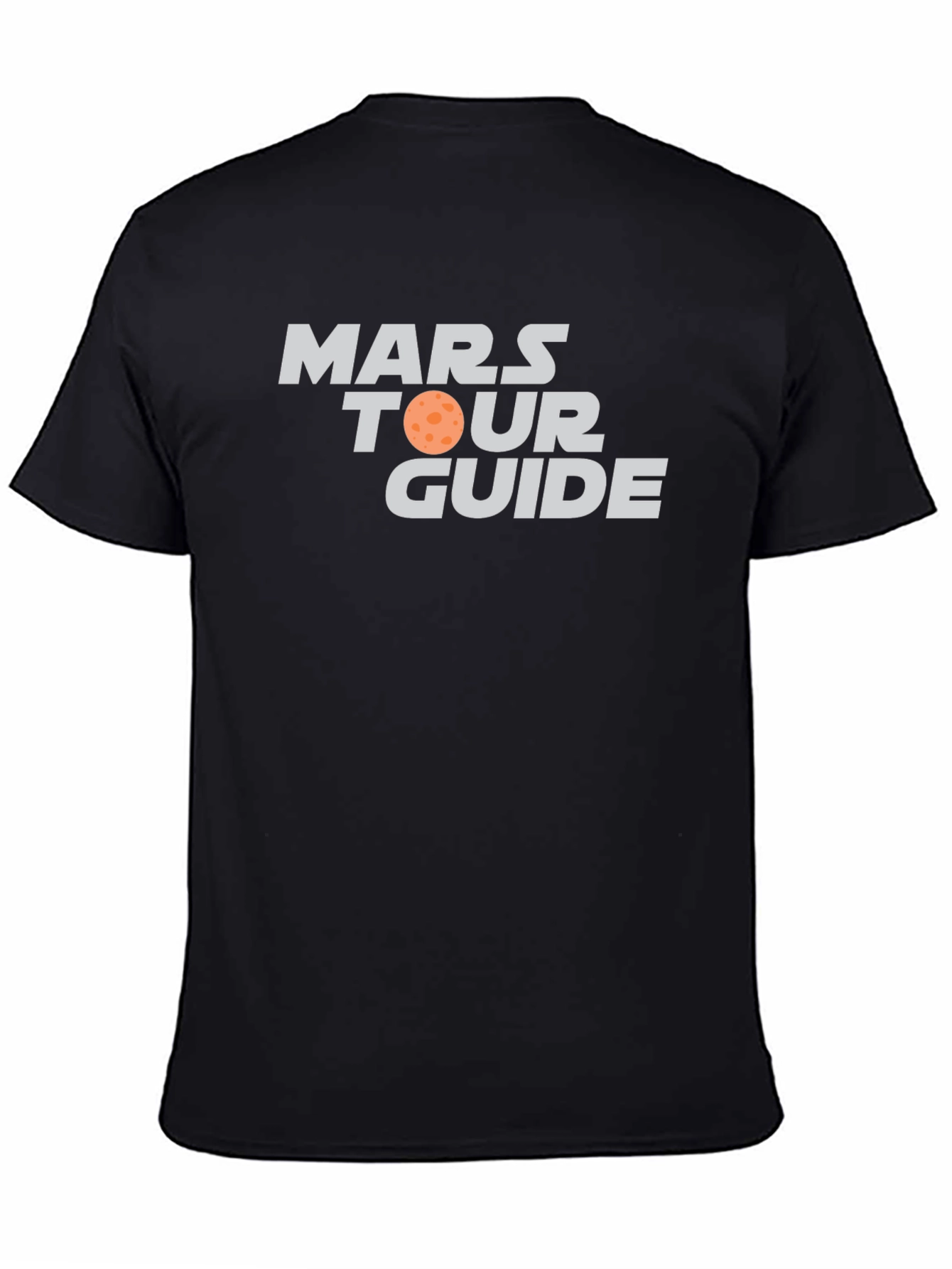 Mars Tour Guide Black T-Shirt