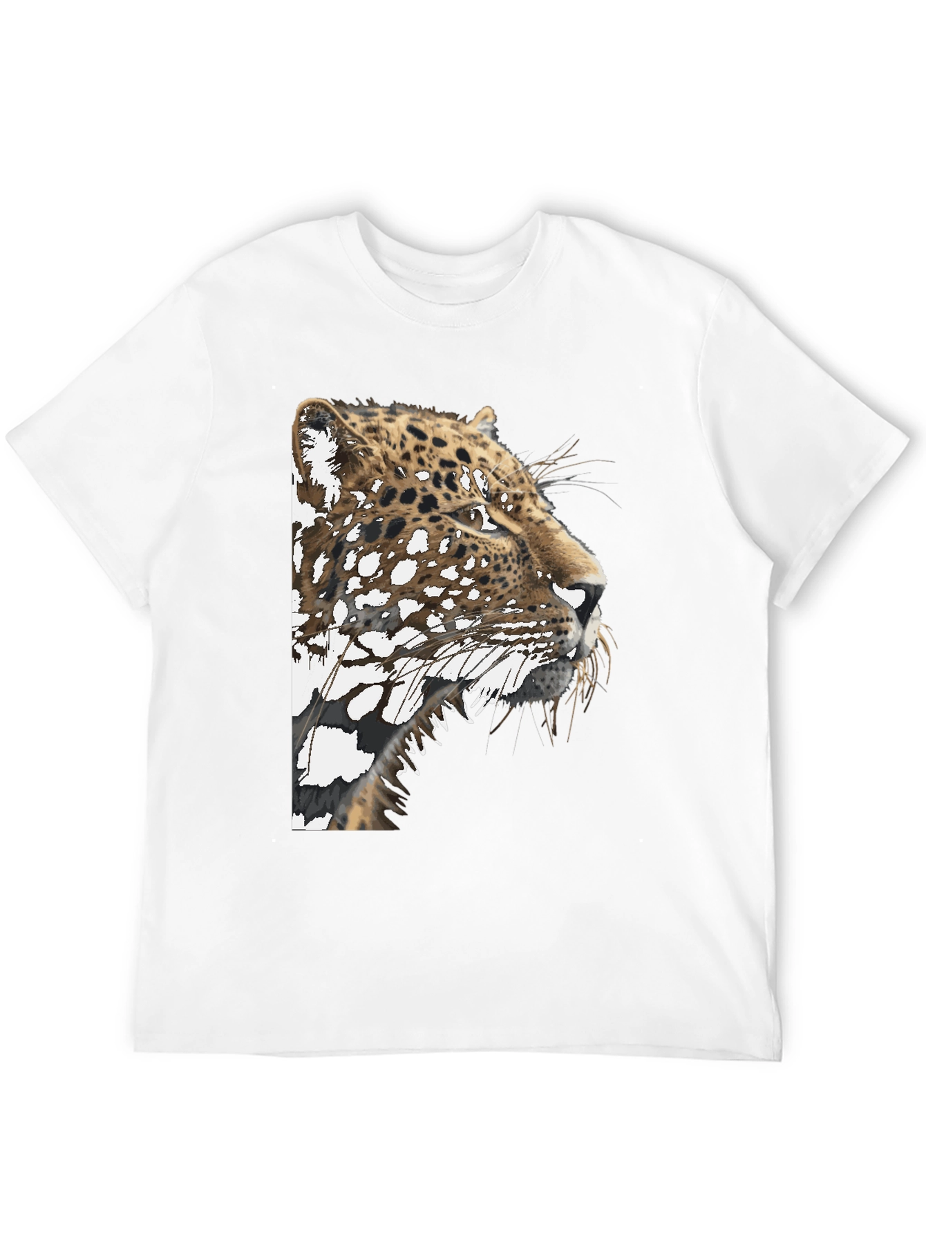 Jaguar Graphic Tee - Stylish Mens Black T-Shirt