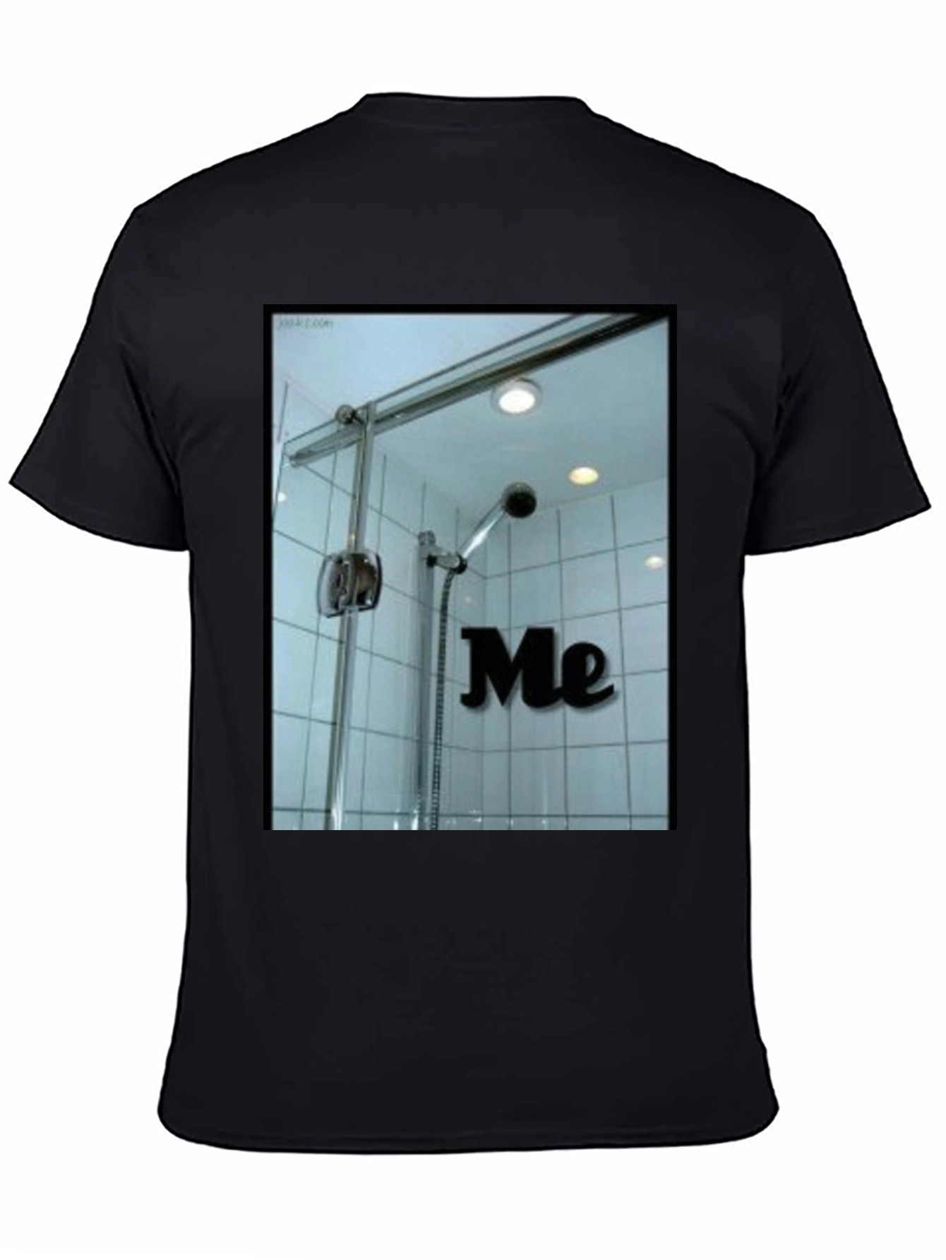 Shower Me T-Shirt - Quirky Bathroom Humor Tee