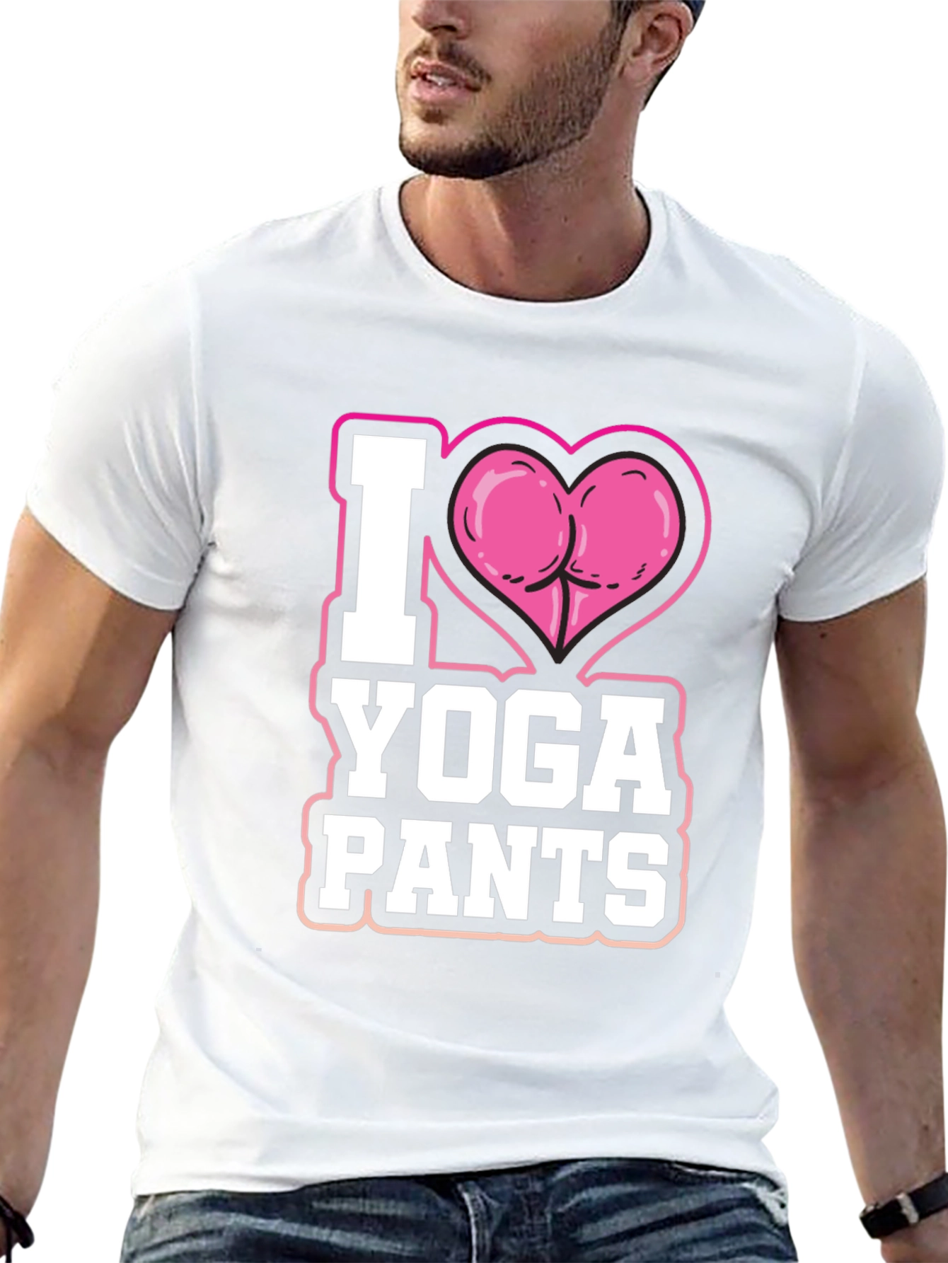 I Love Yoga Pants Funny T-Shirt