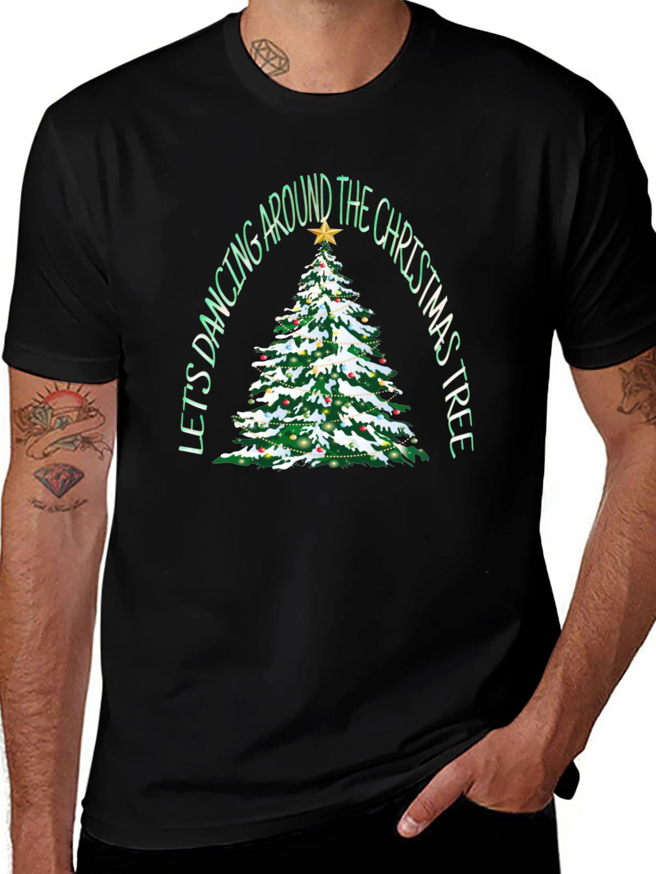 Christmas Tree Dancing T-Shirt