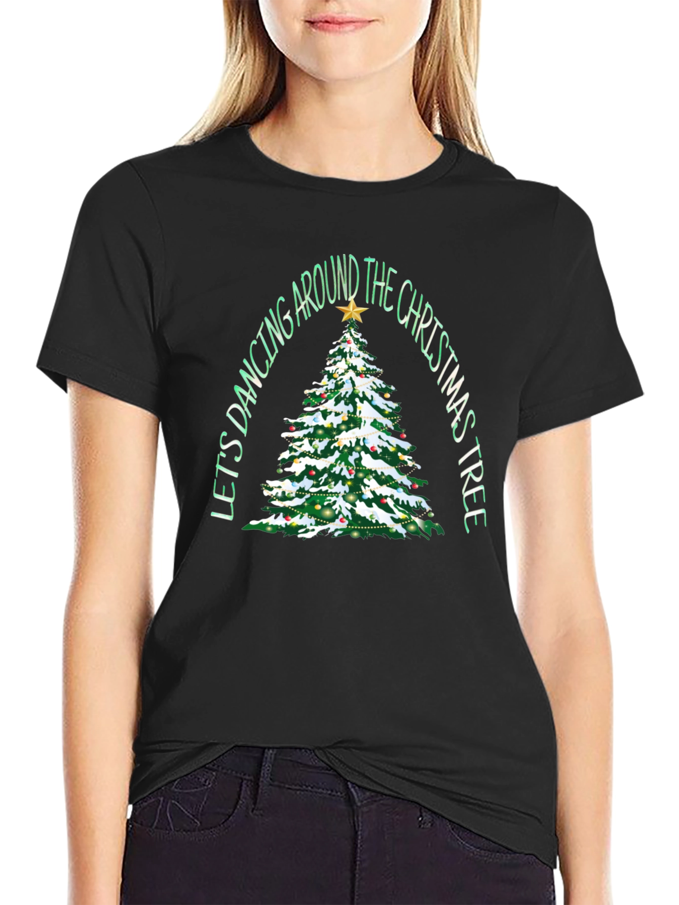 Christmas Tree Dancing T-Shirt