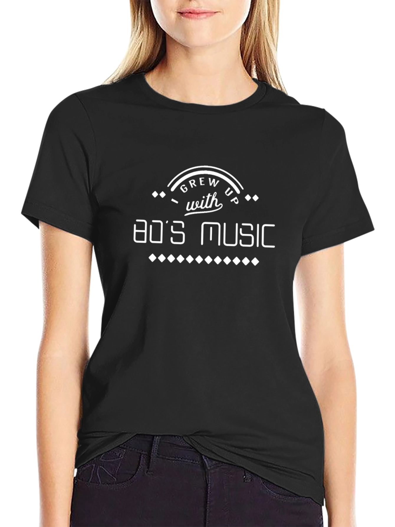Grew Up With 80s Music T-Shirt