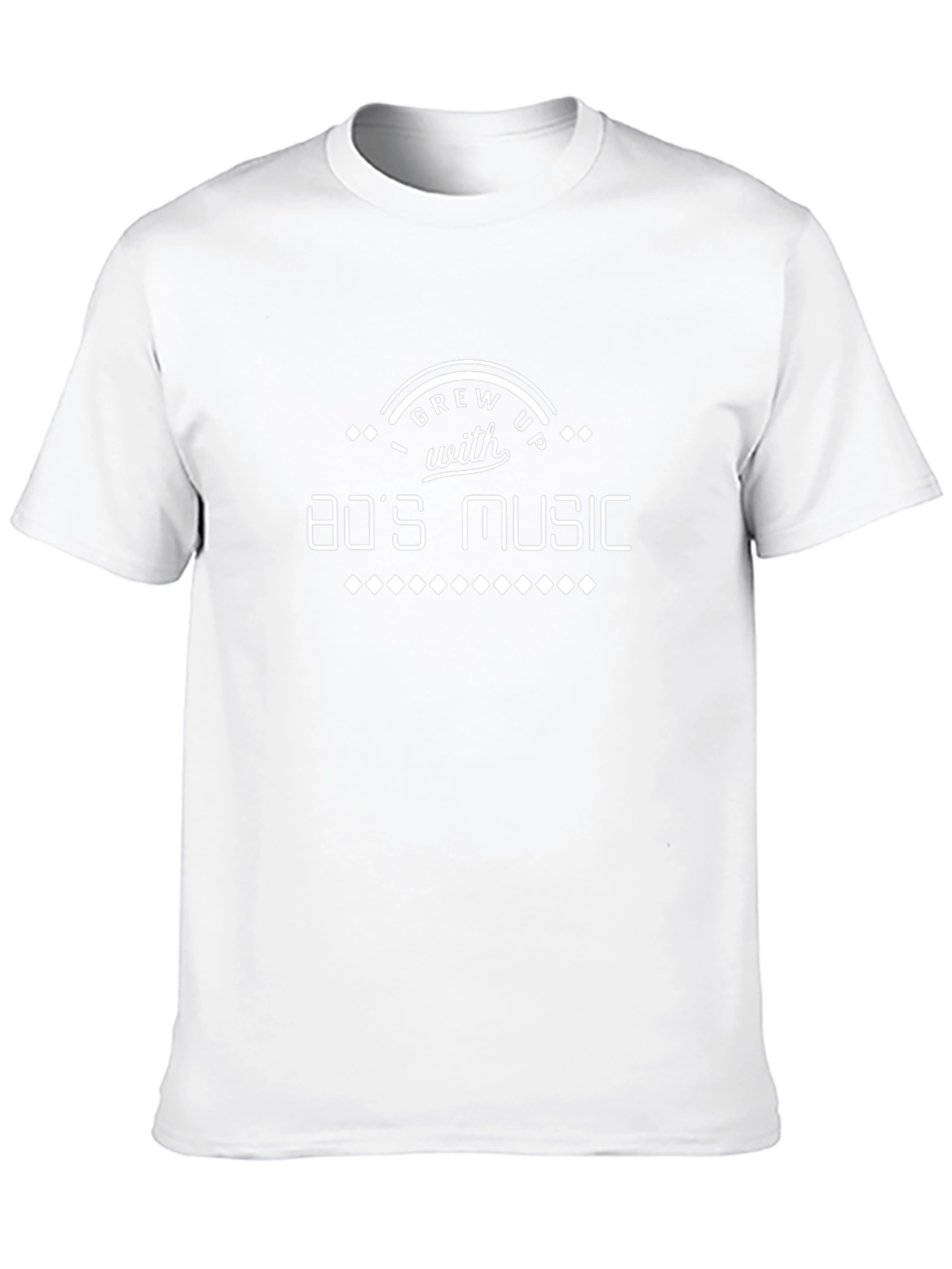 Grew Up With 80s Music T-Shirt