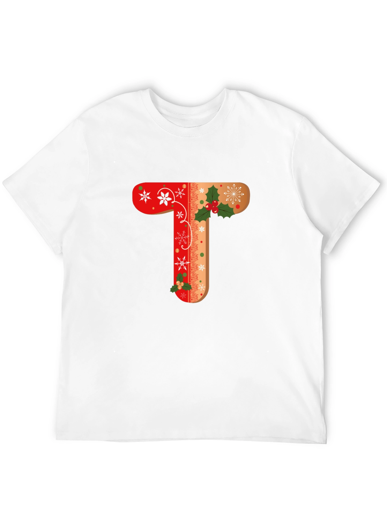 Holiday Letter T Shirt