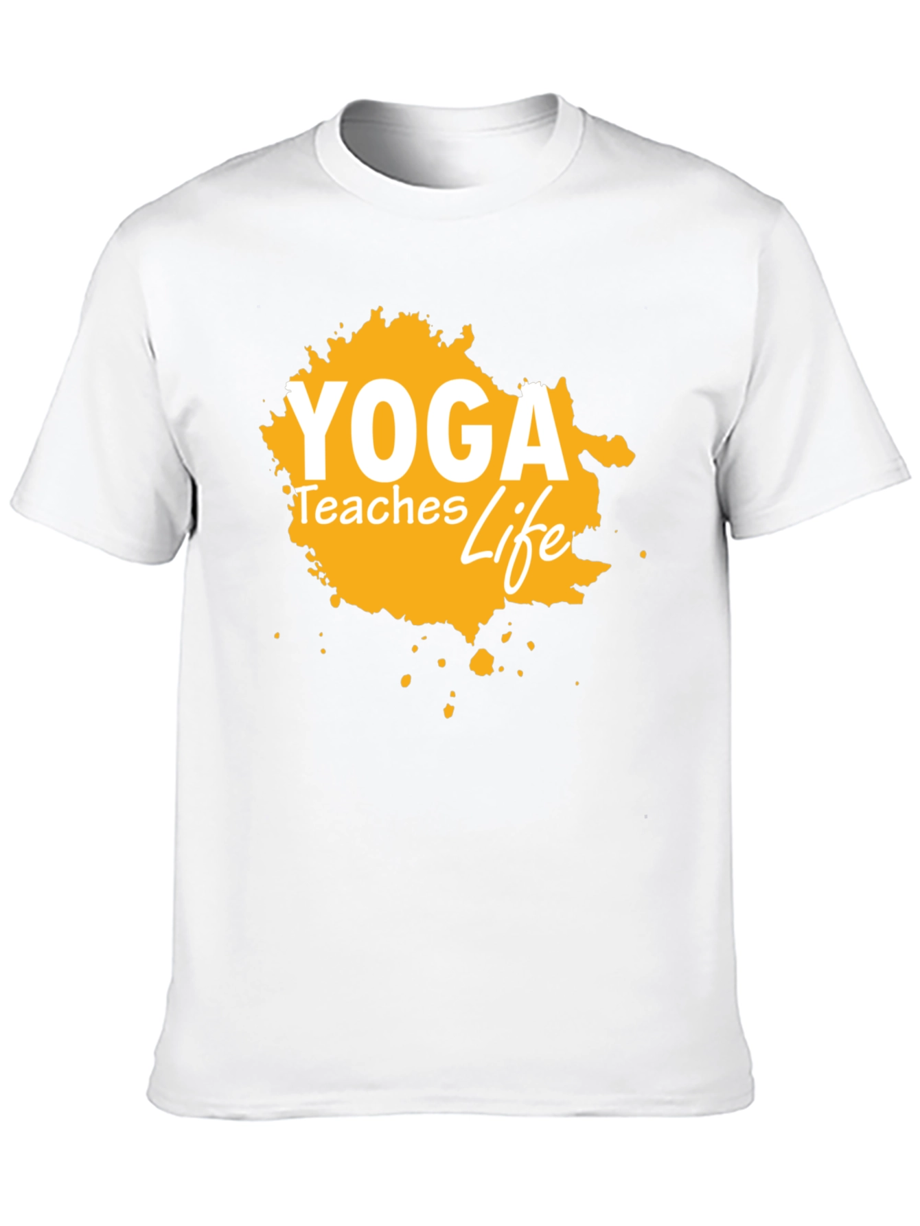 Yoga Teaches Life Graphic Tee
