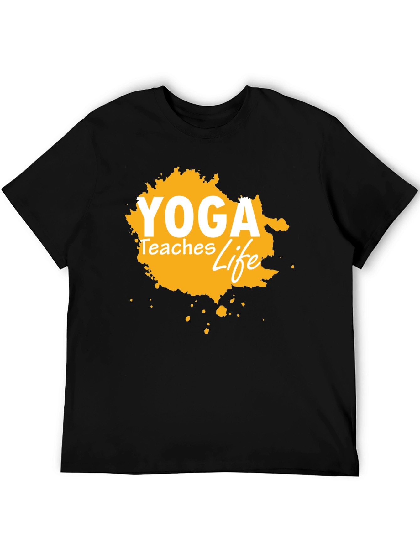 Yoga Teaches Life Graphic Tee