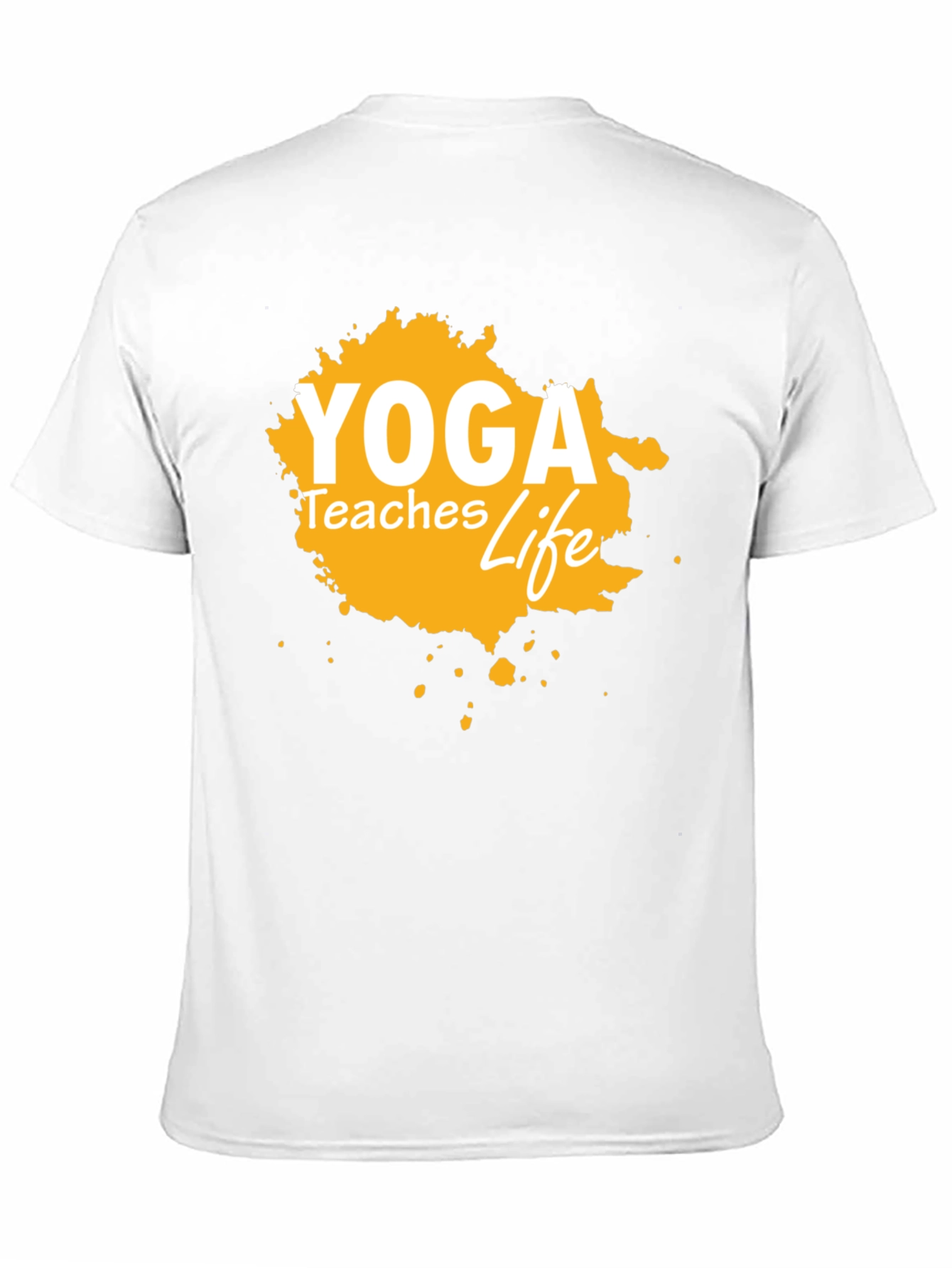 Yoga Teaches Life Graphic Tee