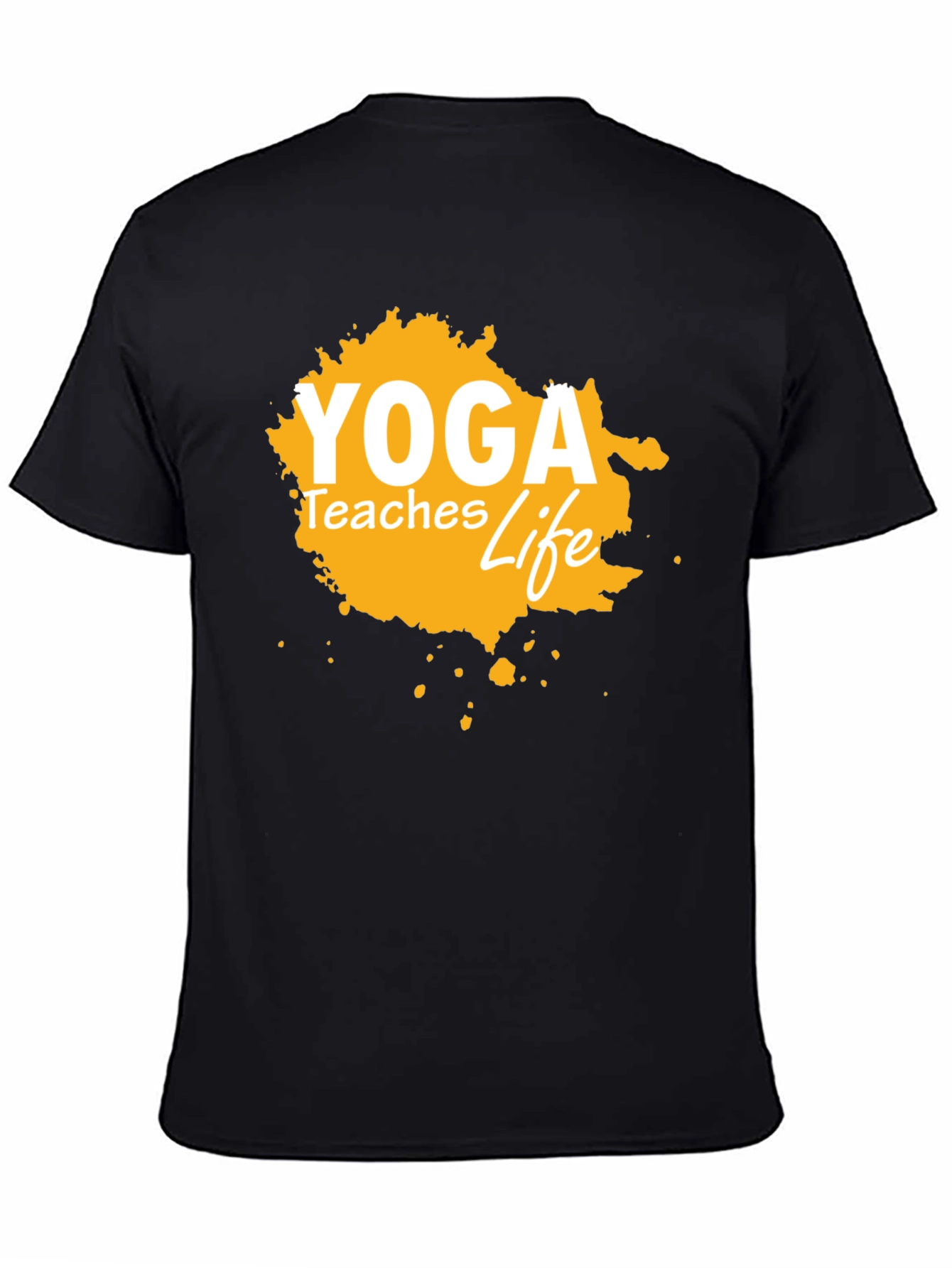 Yoga Teaches Life Graphic Tee