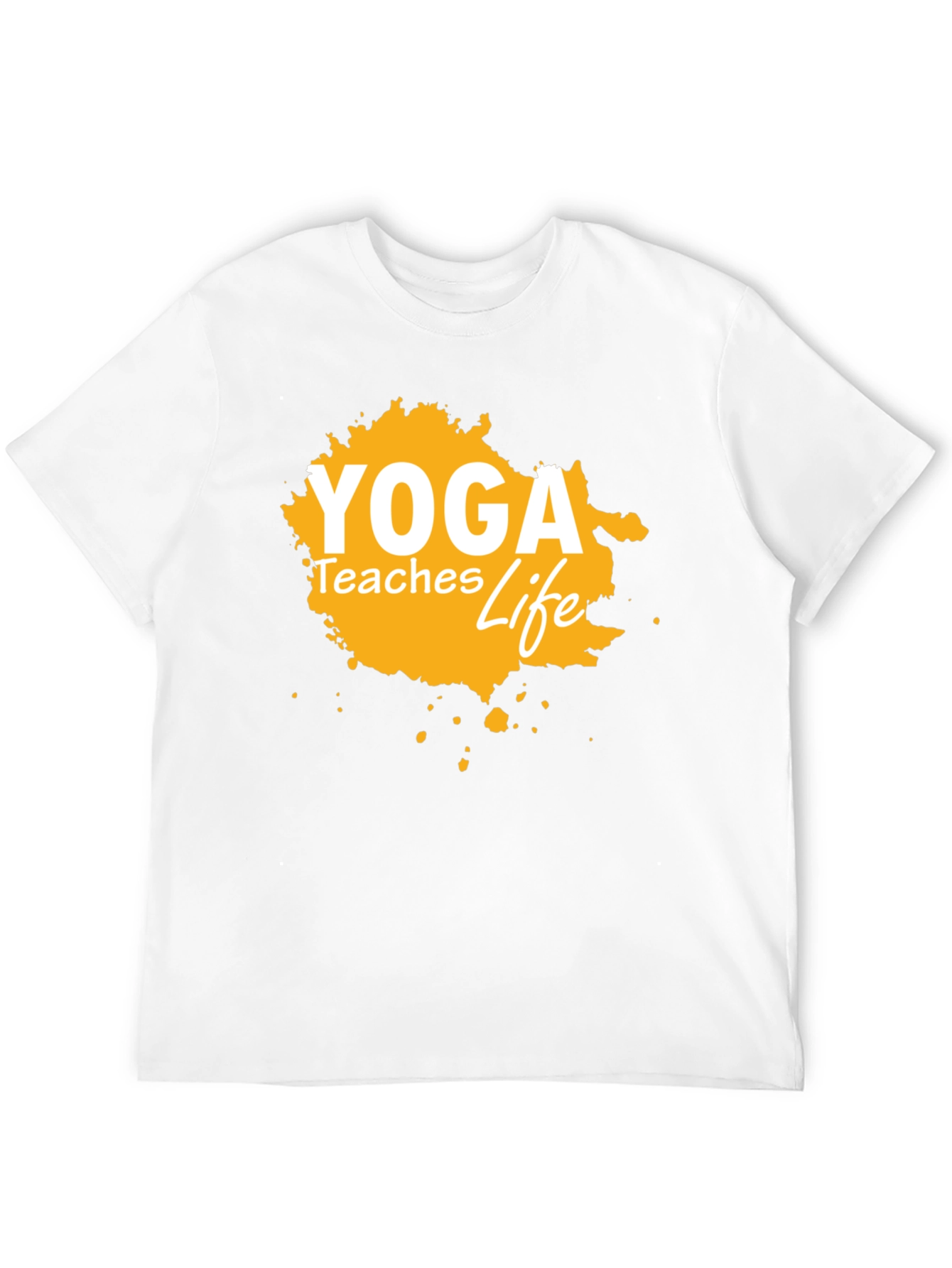 Yoga Teaches Life Graphic Tee