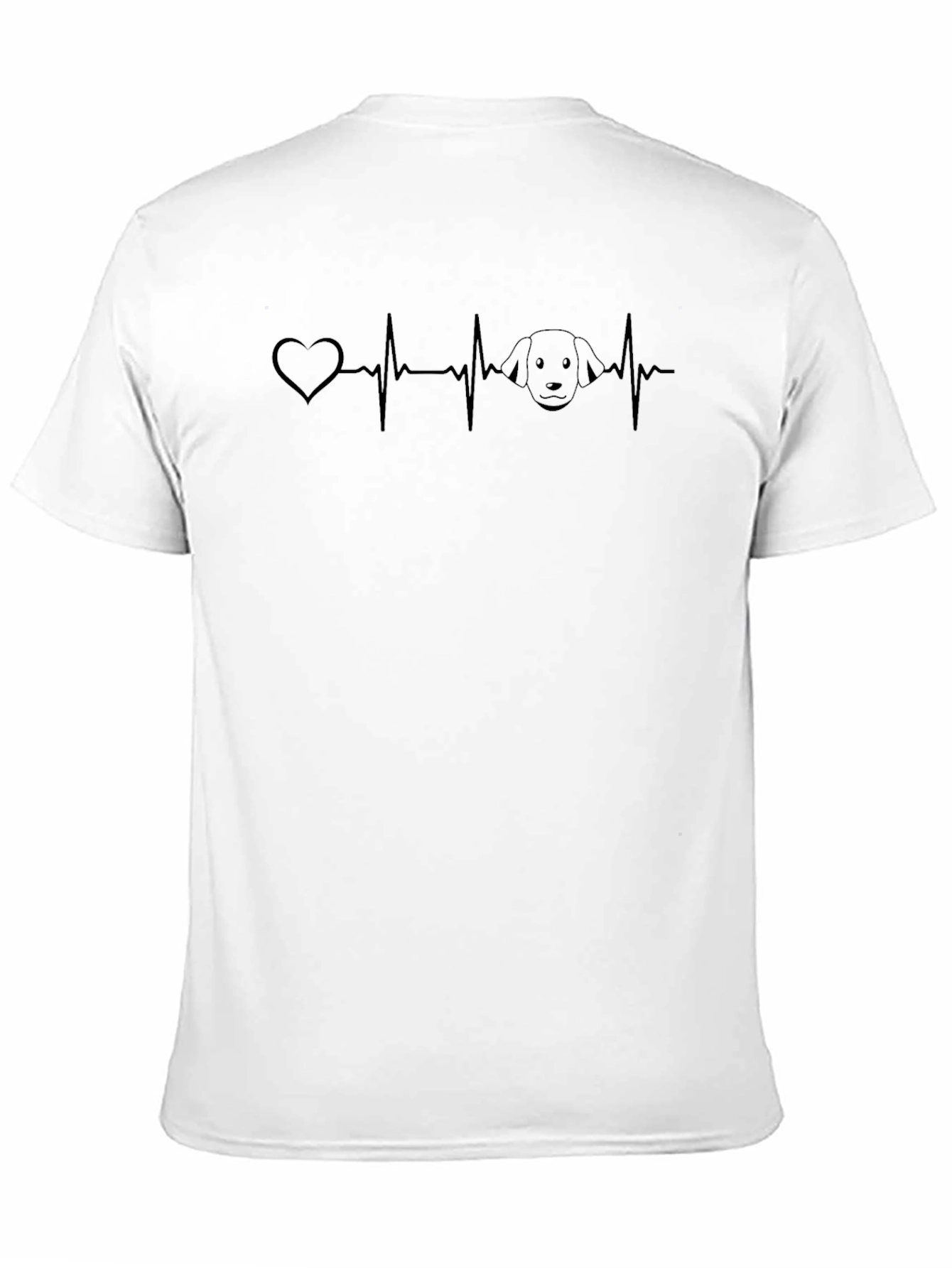 Dog Lover Heartbeat T-Shirt - Unisex Graphic Tee