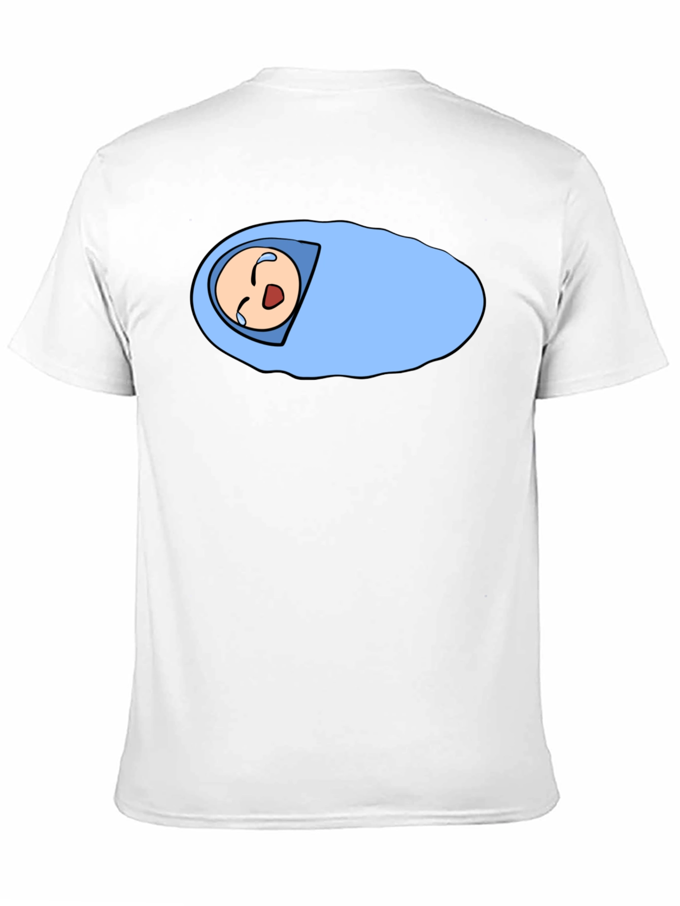 Cartoon Baby T-Shirt - Black Unique Design
