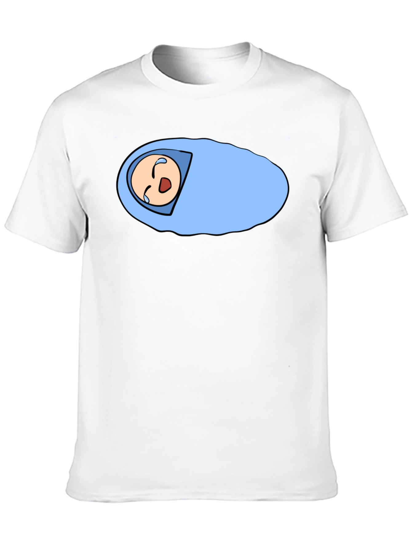 Cartoon Baby T-Shirt - Black Unique Design