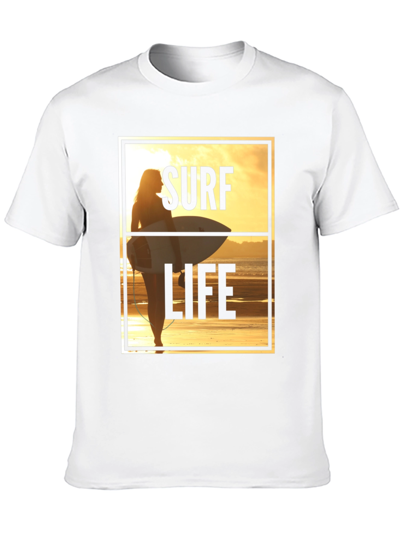 Surf Life Graphic Tee - Beach Vibes