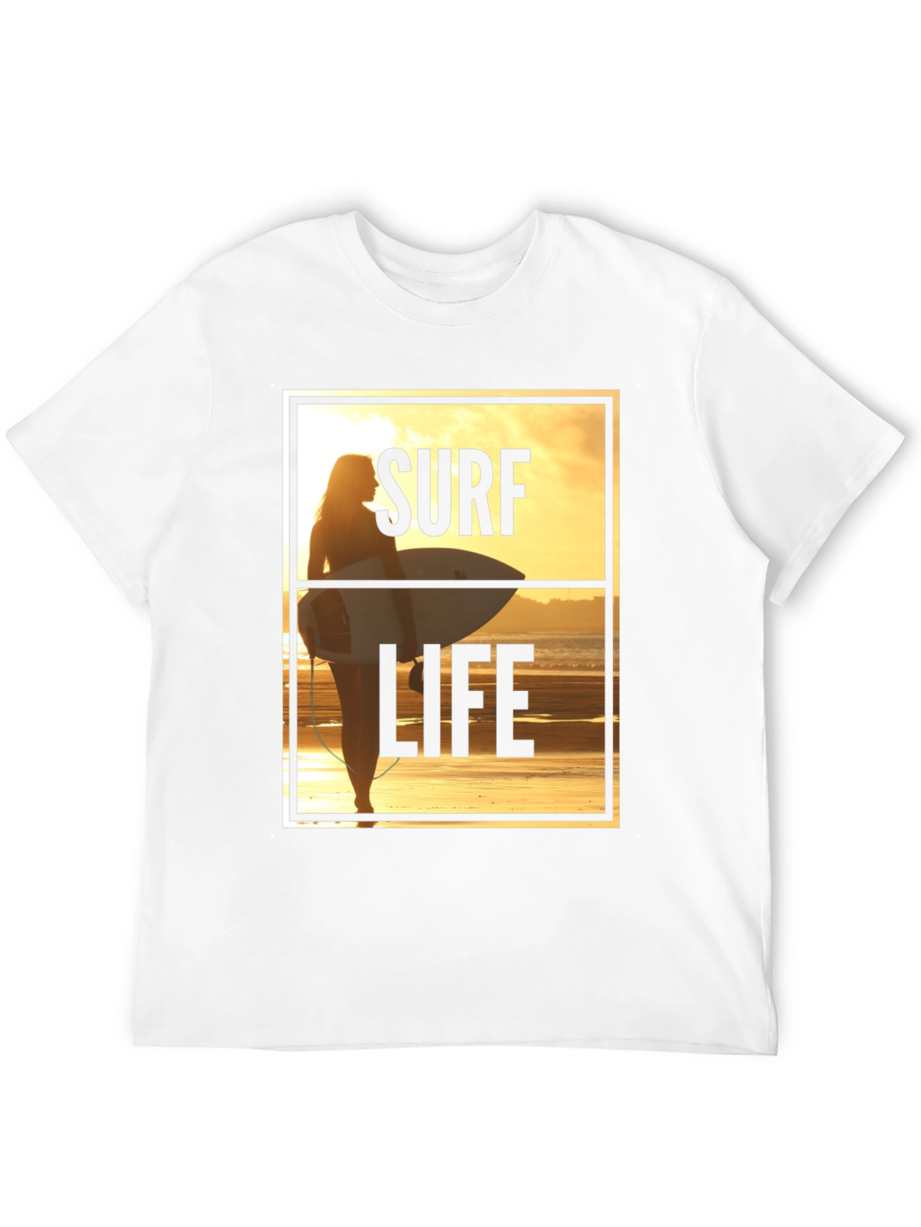 Surf Life Graphic Tee - Beach Vibes