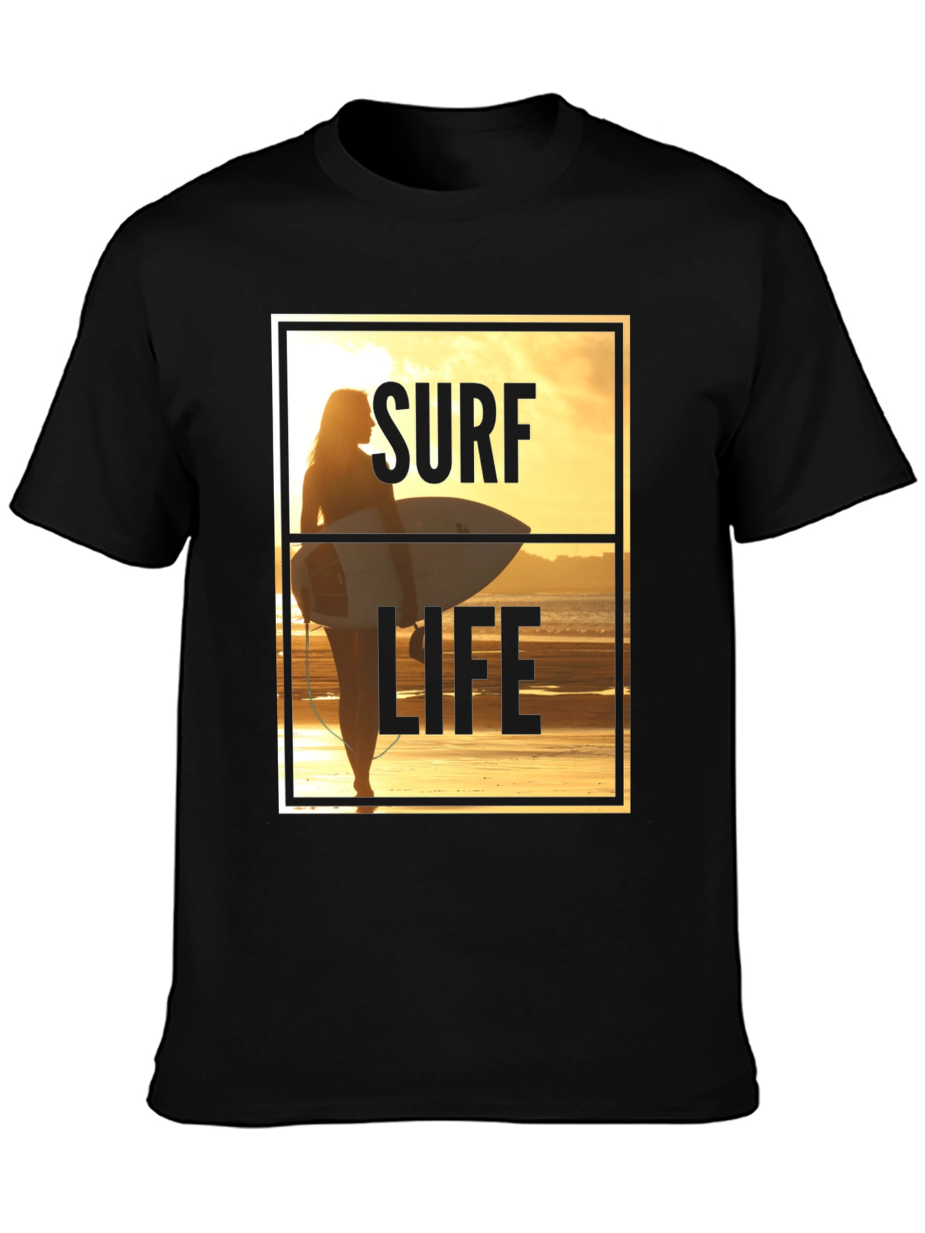 Surf Life Graphic Tee - Beach Vibes