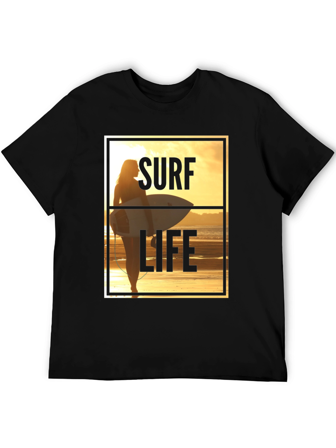 Surf Life Graphic Tee - Beach Vibes