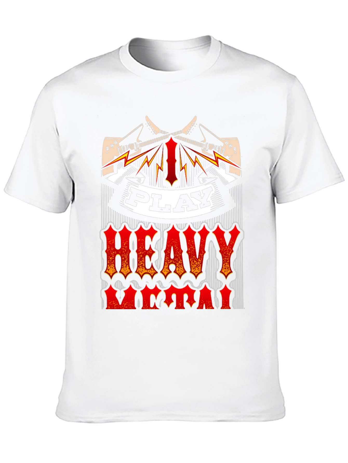 Play Heavy Metal T-Shirt - Rock Music Tee