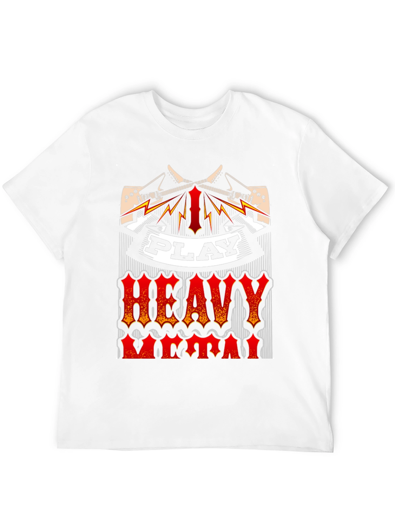 Play Heavy Metal T-Shirt - Rock Music Tee
