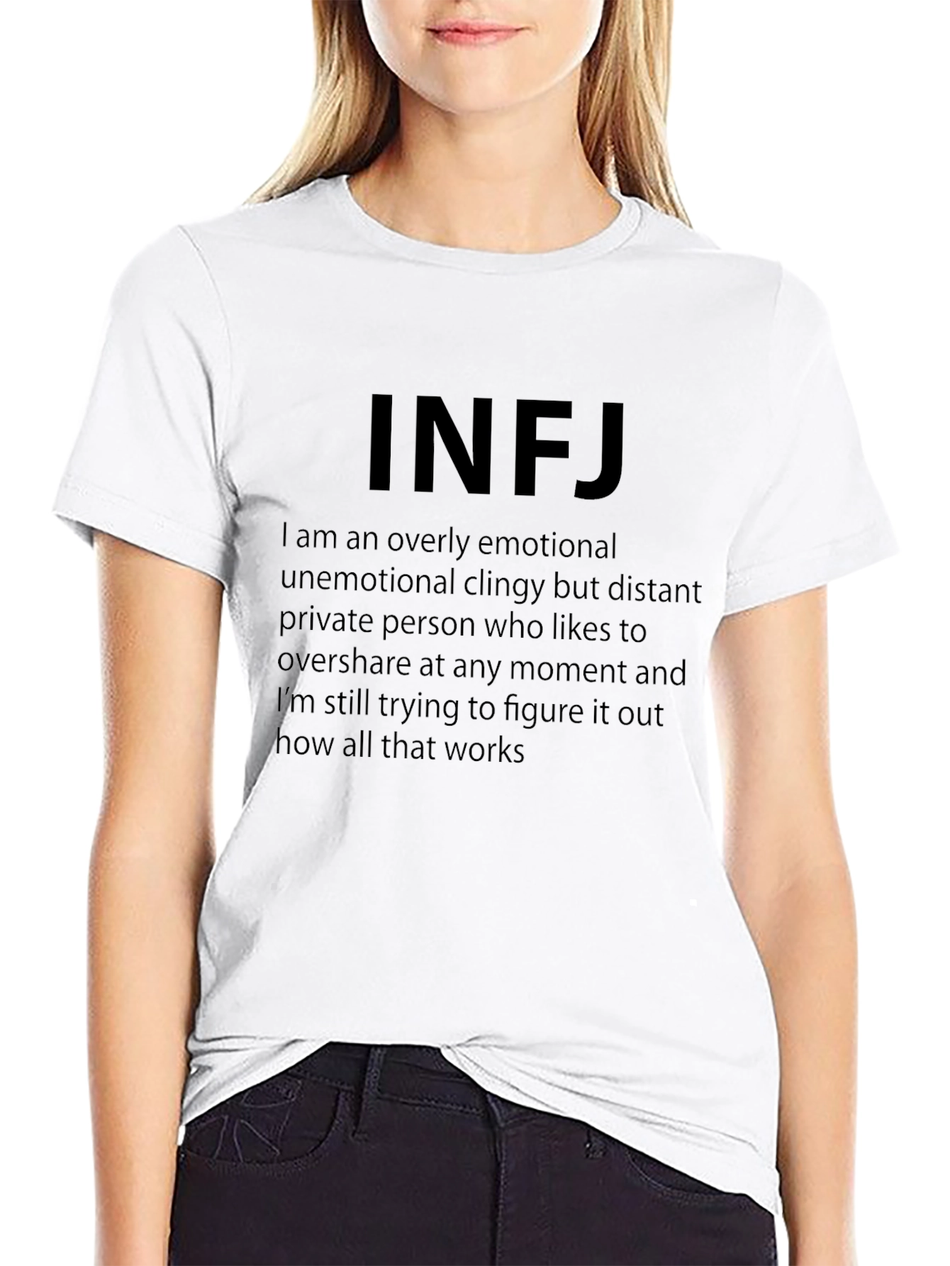INFJ Personality Black T-Shirt