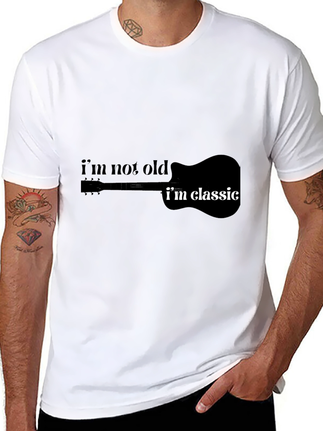 Im Not Old Im Classic Guitar T-Shirt