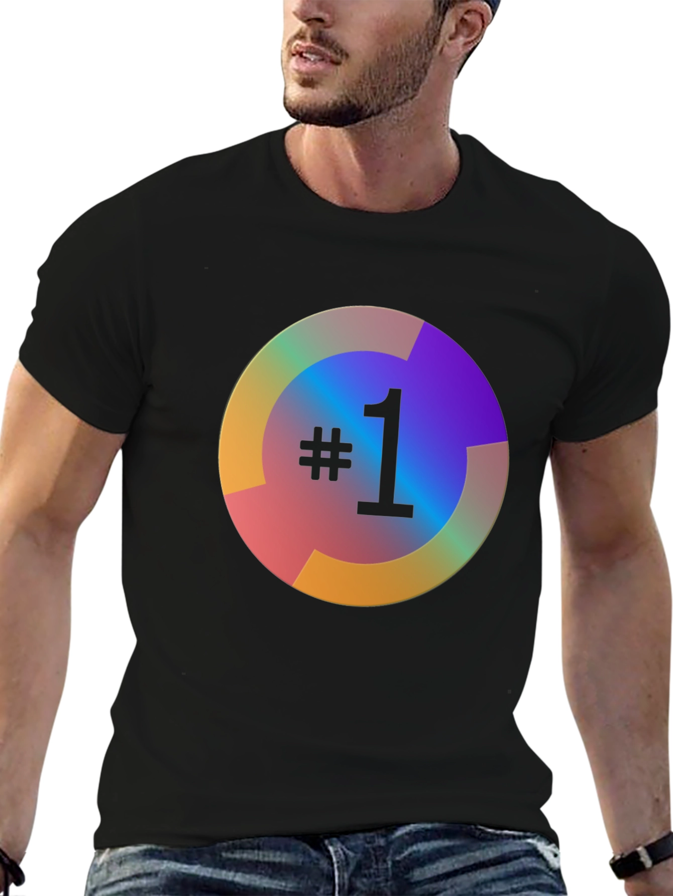 Number 1 Graphic T-Shirt