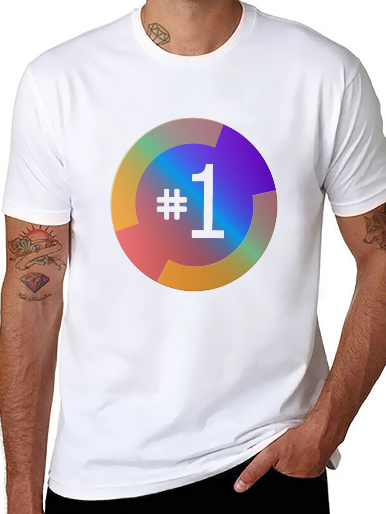 Number 1 Graphic T-Shirt