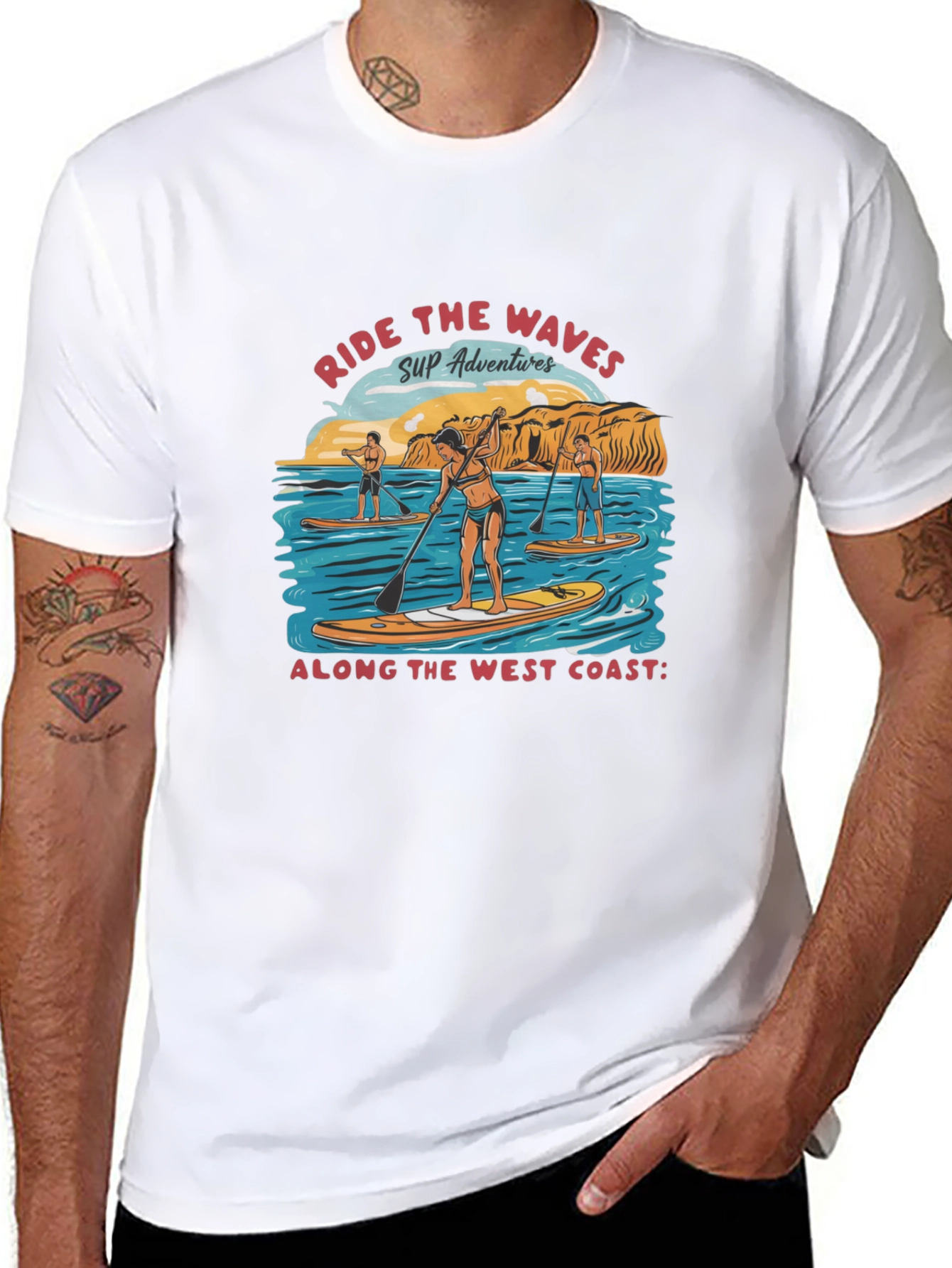 Ride the Waves SUP Adventures T-Shirt