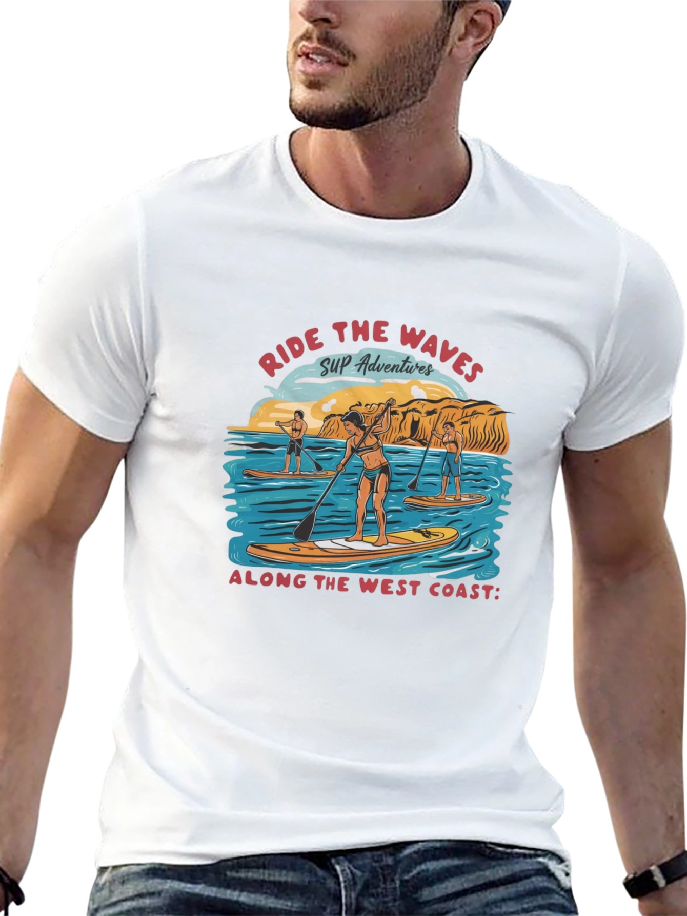 Ride the Waves SUP Adventures T-Shirt