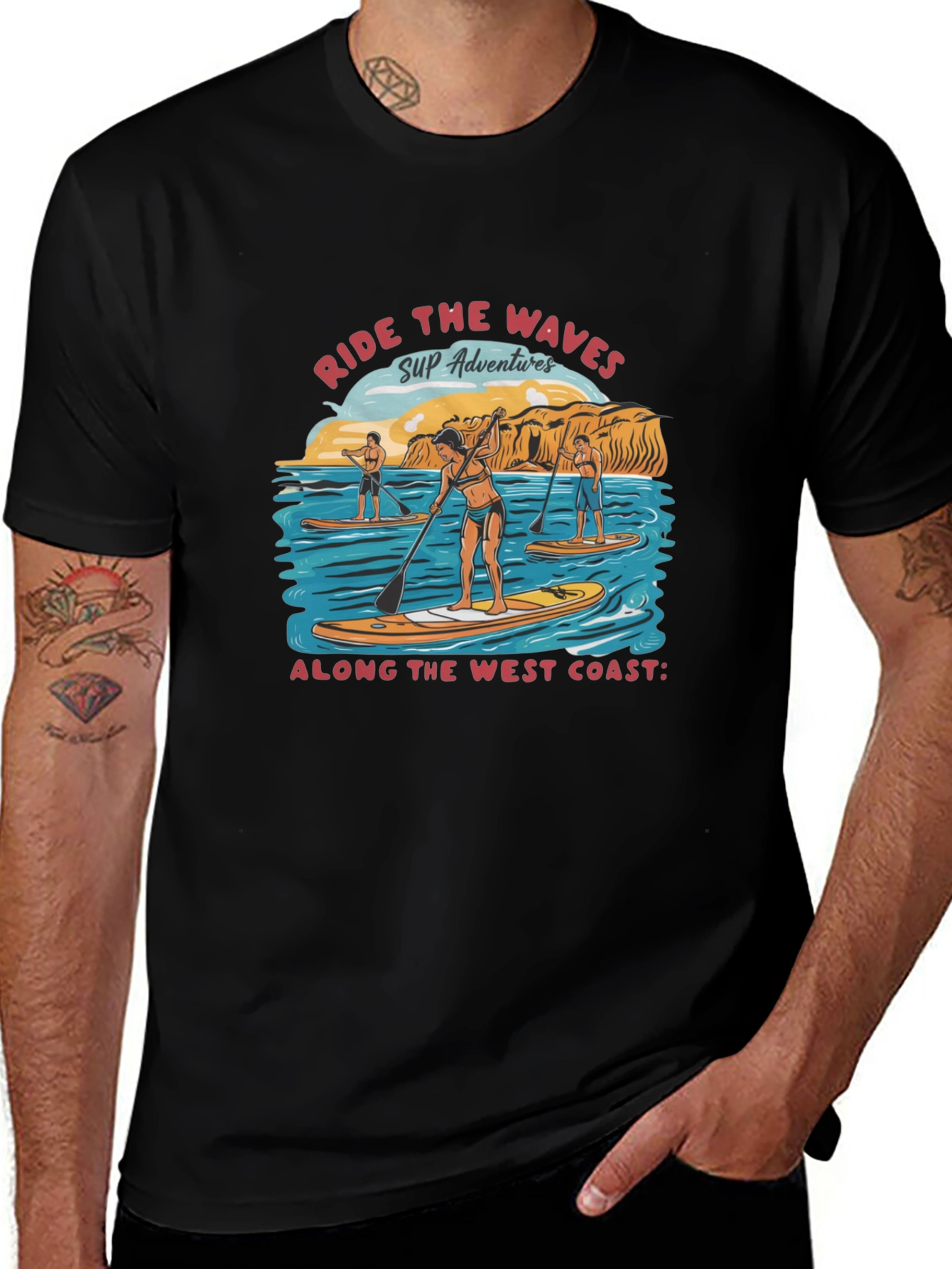Ride the Waves SUP Adventures T-Shirt