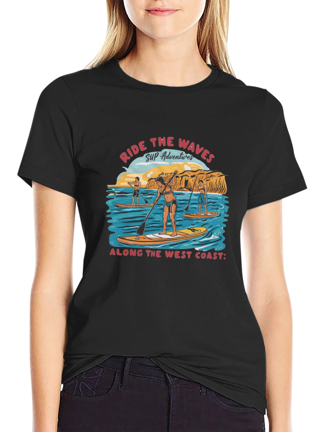Ride the Waves SUP Adventures T-Shirt