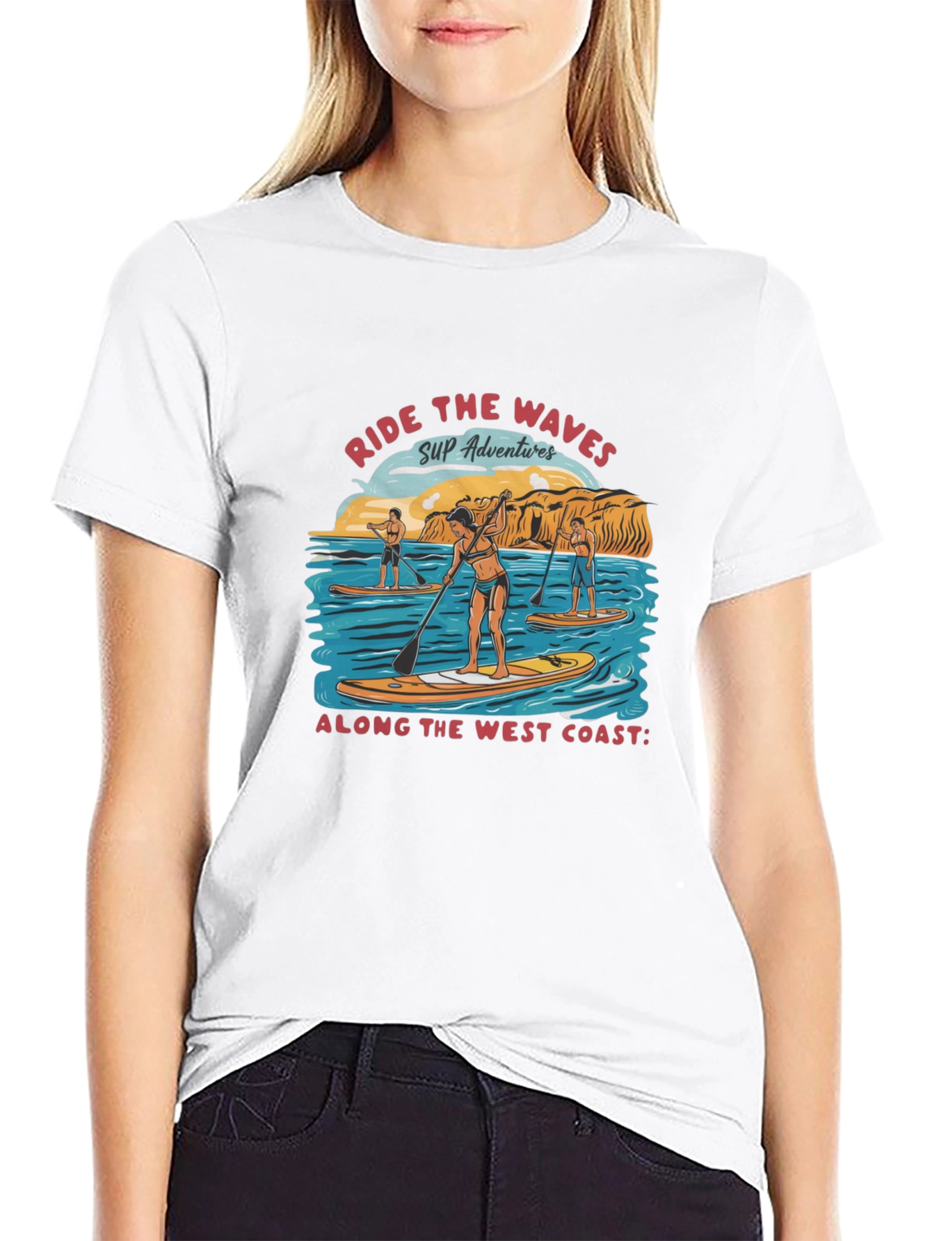 Ride the Waves SUP Adventures T-Shirt