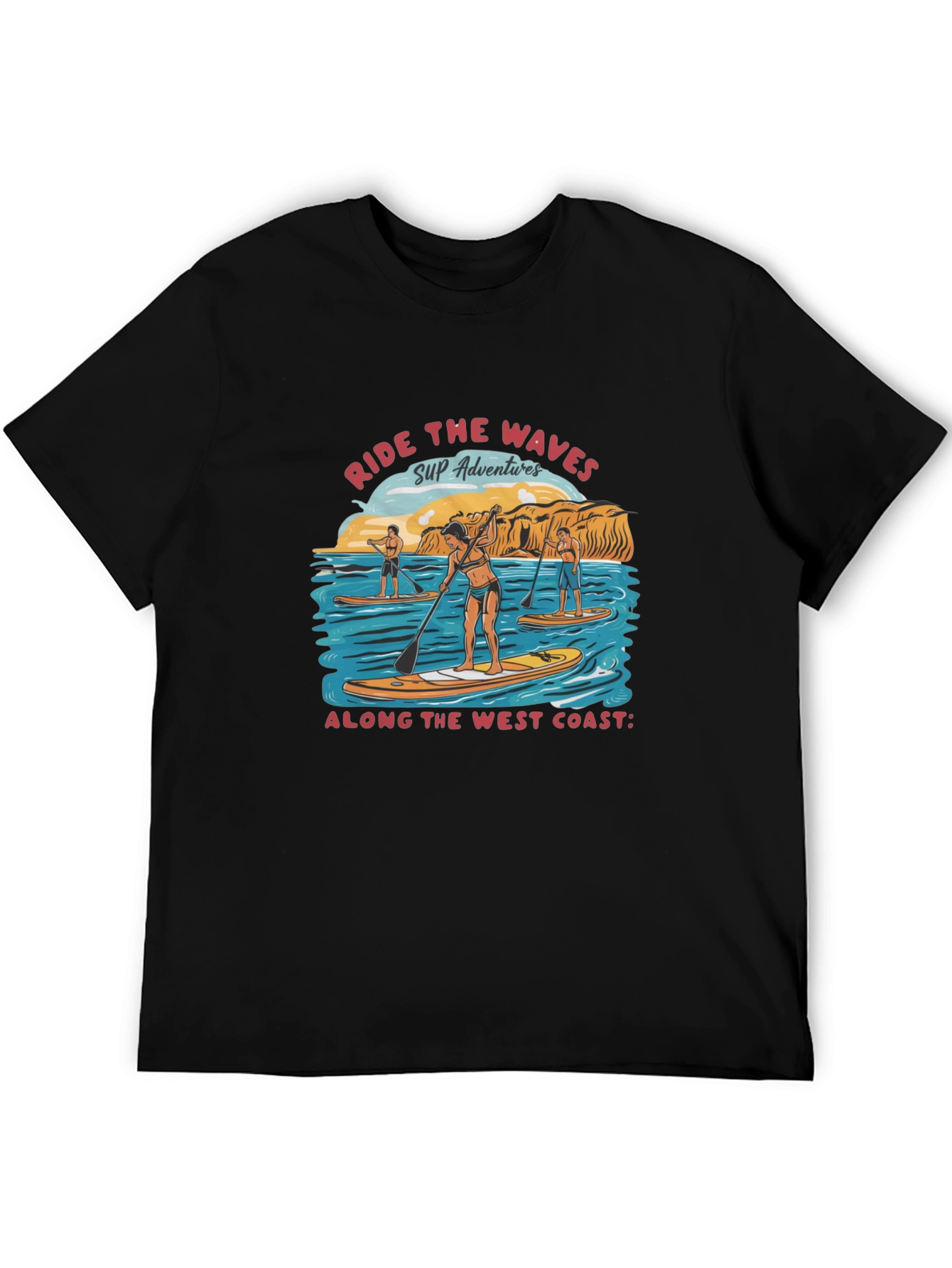 Ride the Waves SUP Adventures T-Shirt