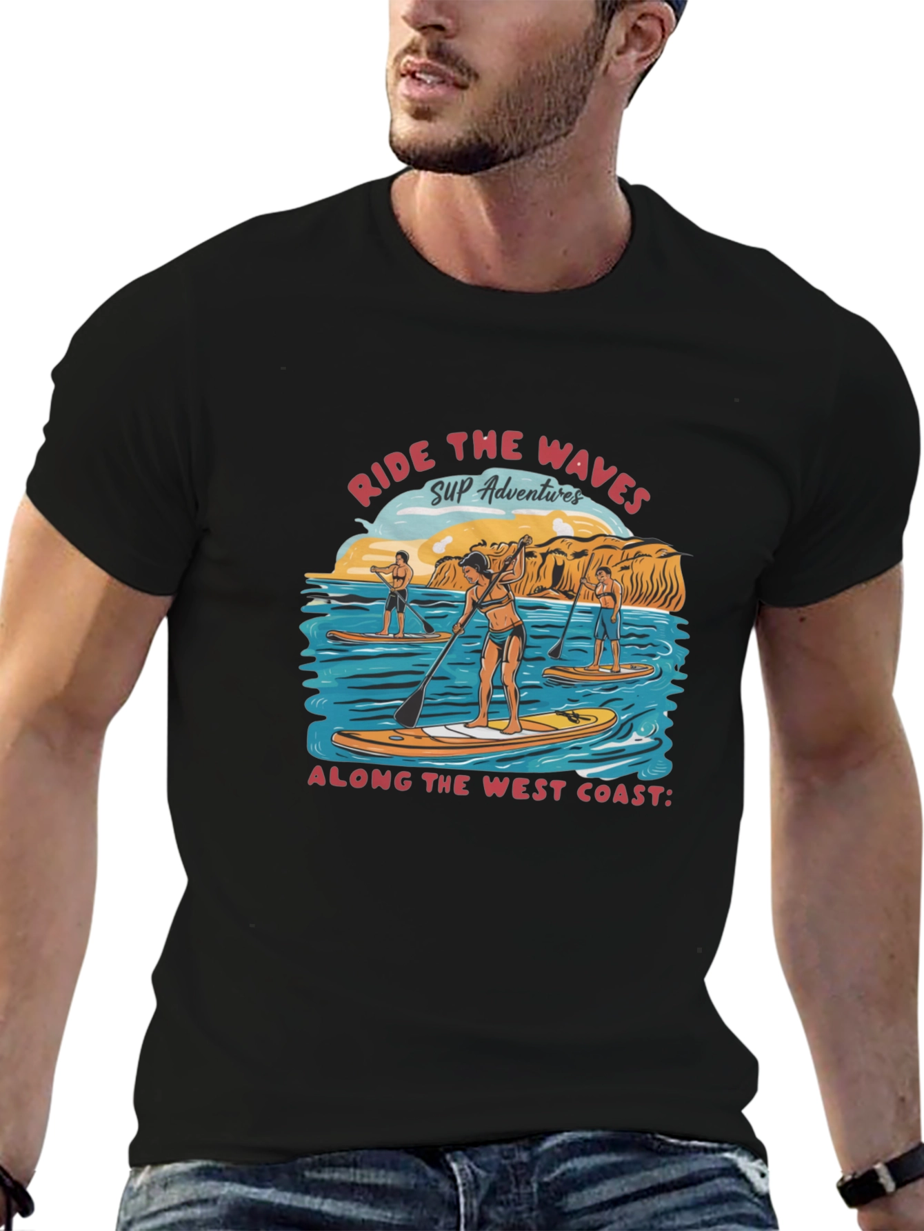 Ride the Waves SUP Adventures T-Shirt