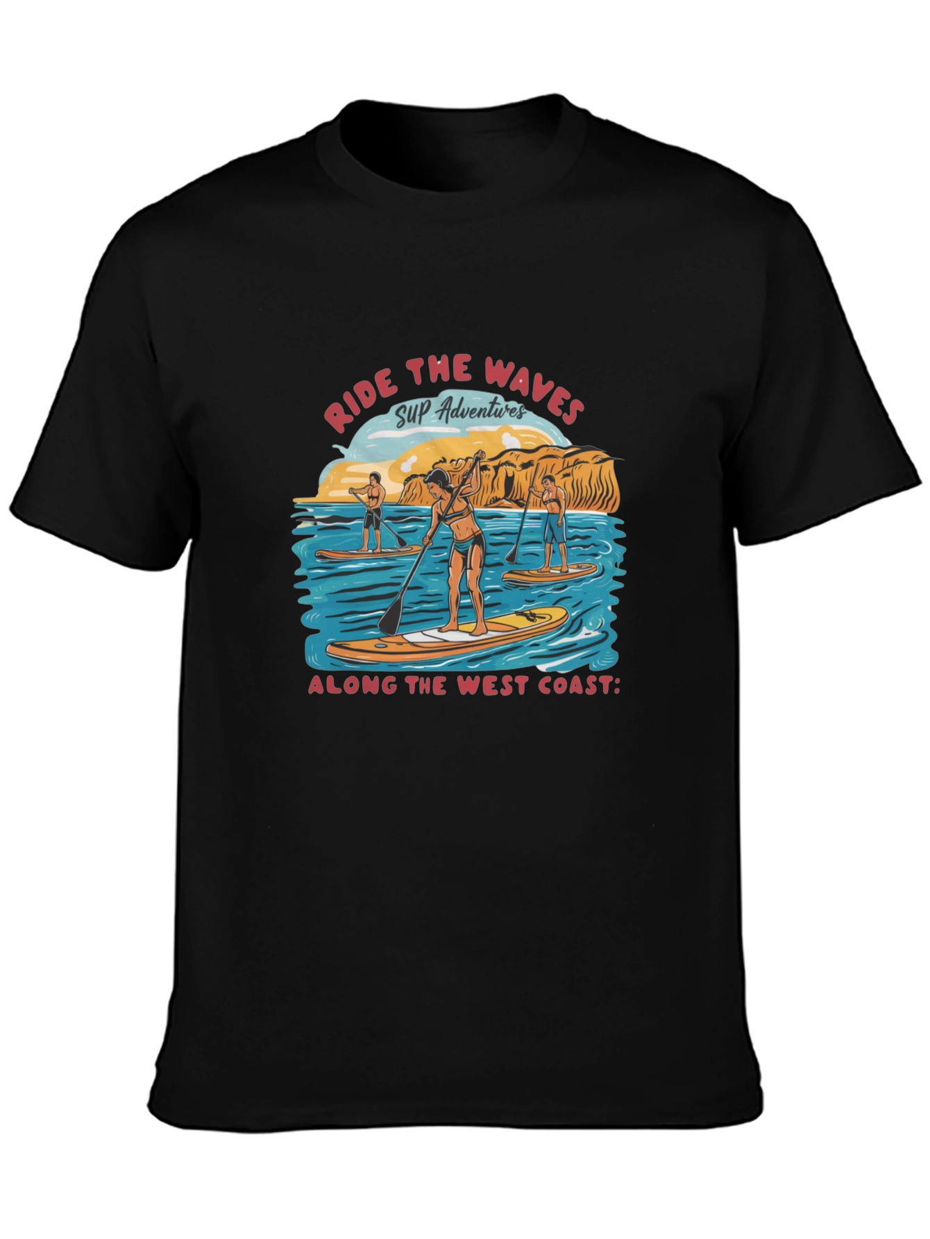 Ride the Waves SUP Adventures T-Shirt