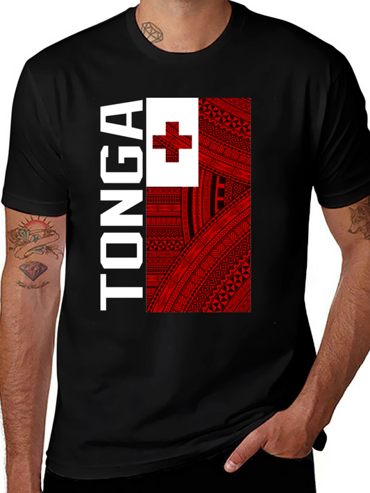 Tonga Flag Graphic Tee