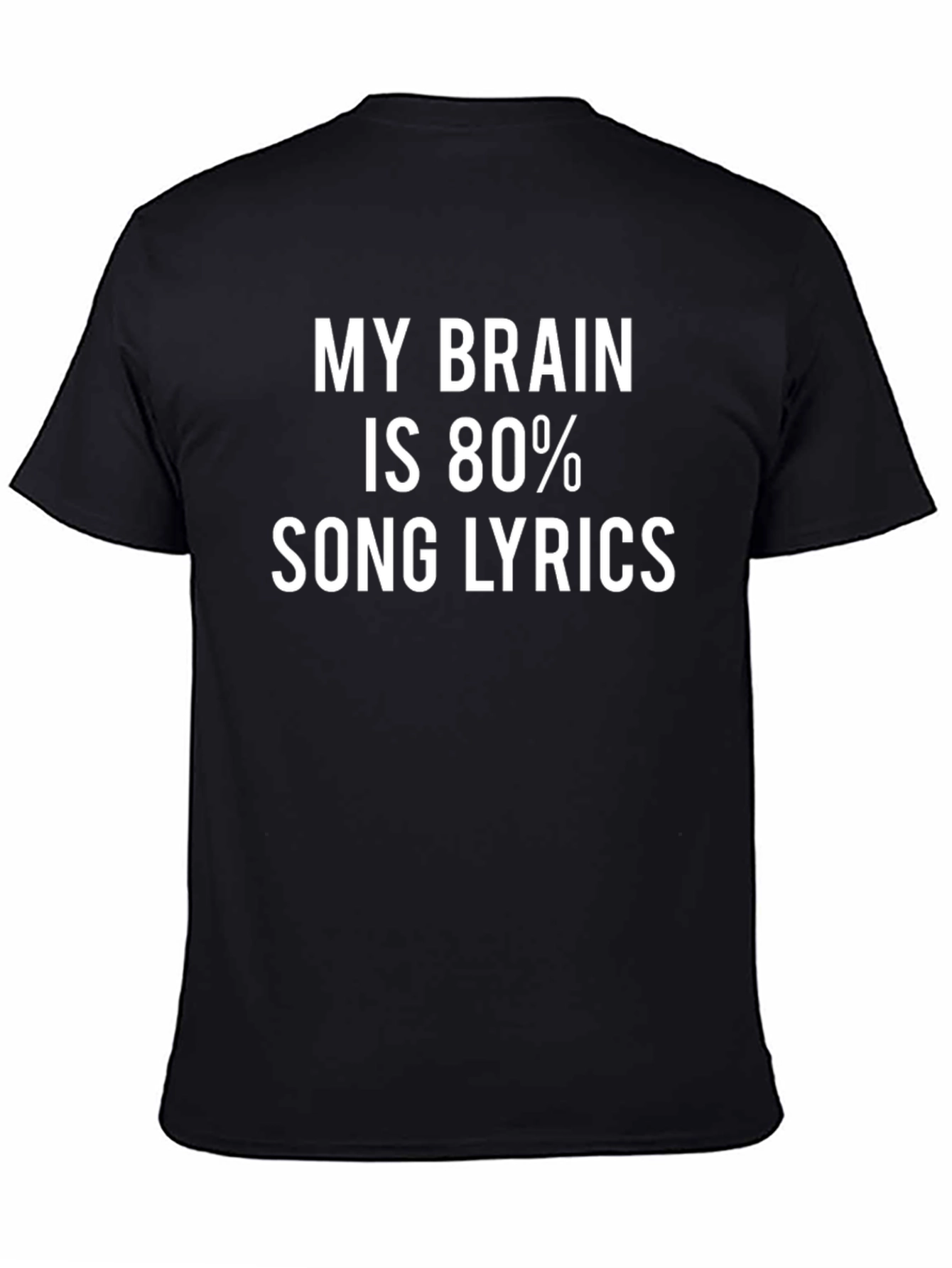 Song Lyrics T-Shirt - Novelty Tee
