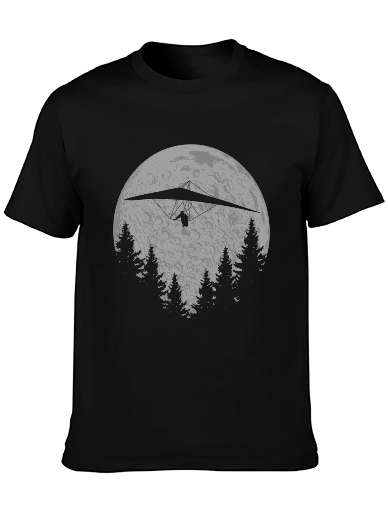 Hang Gliding Moon T-Shirt
