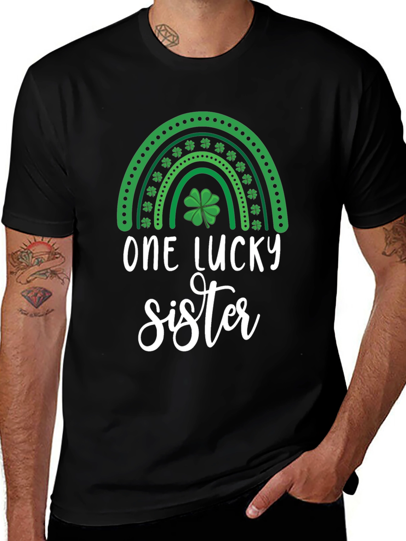 One Lucky Sister St. Patricks Day T-Shirt