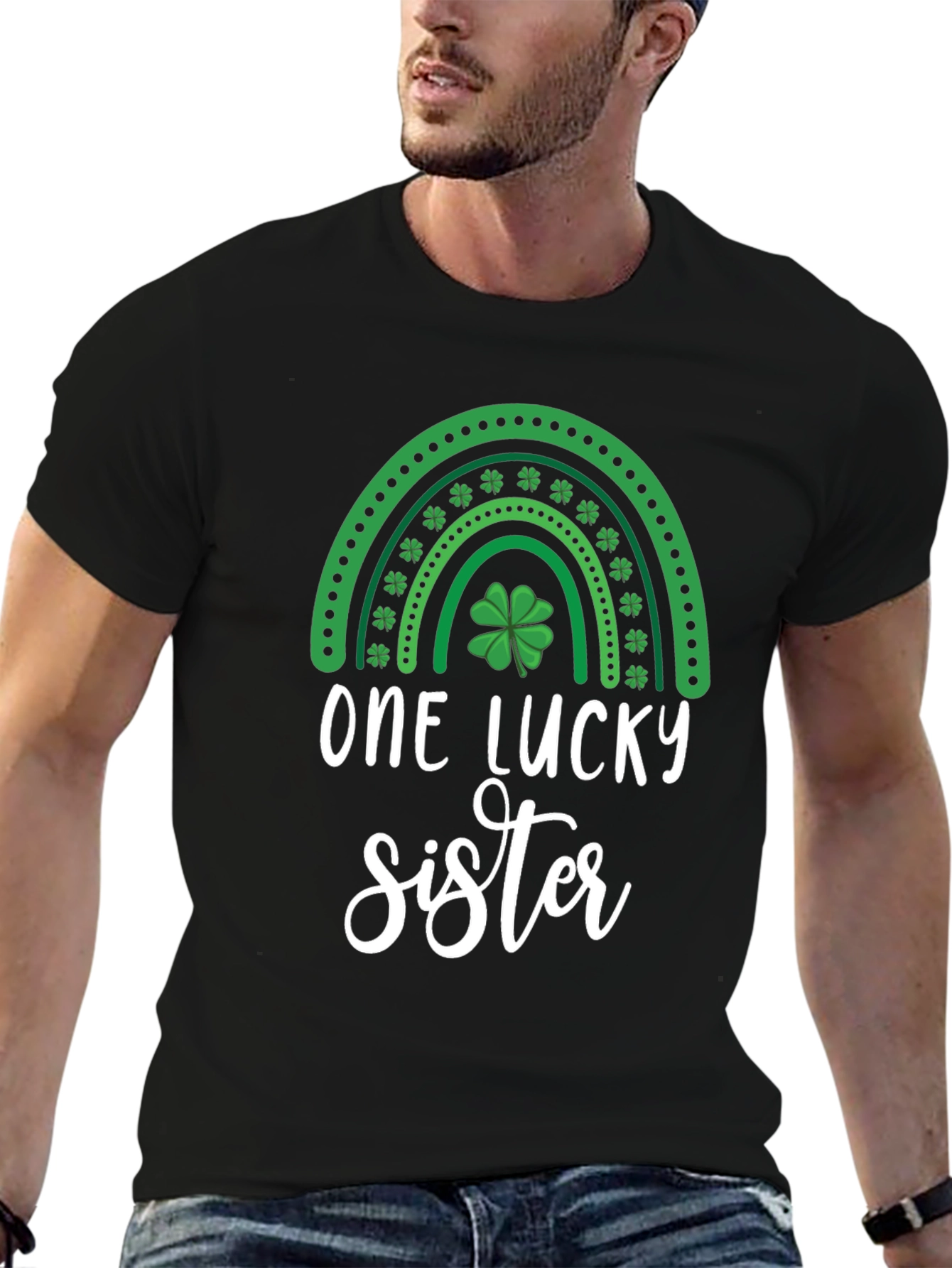 One Lucky Sister St. Patricks Day T-Shirt