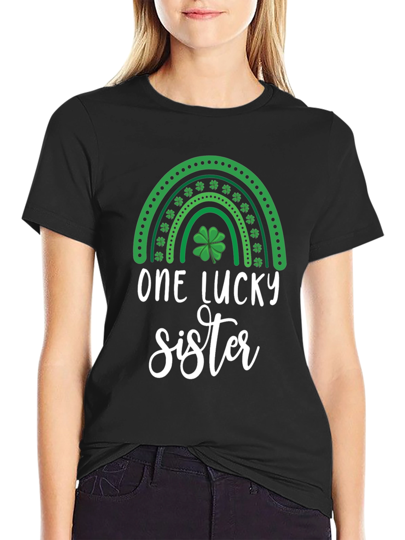 One Lucky Sister St. Patricks Day T-Shirt