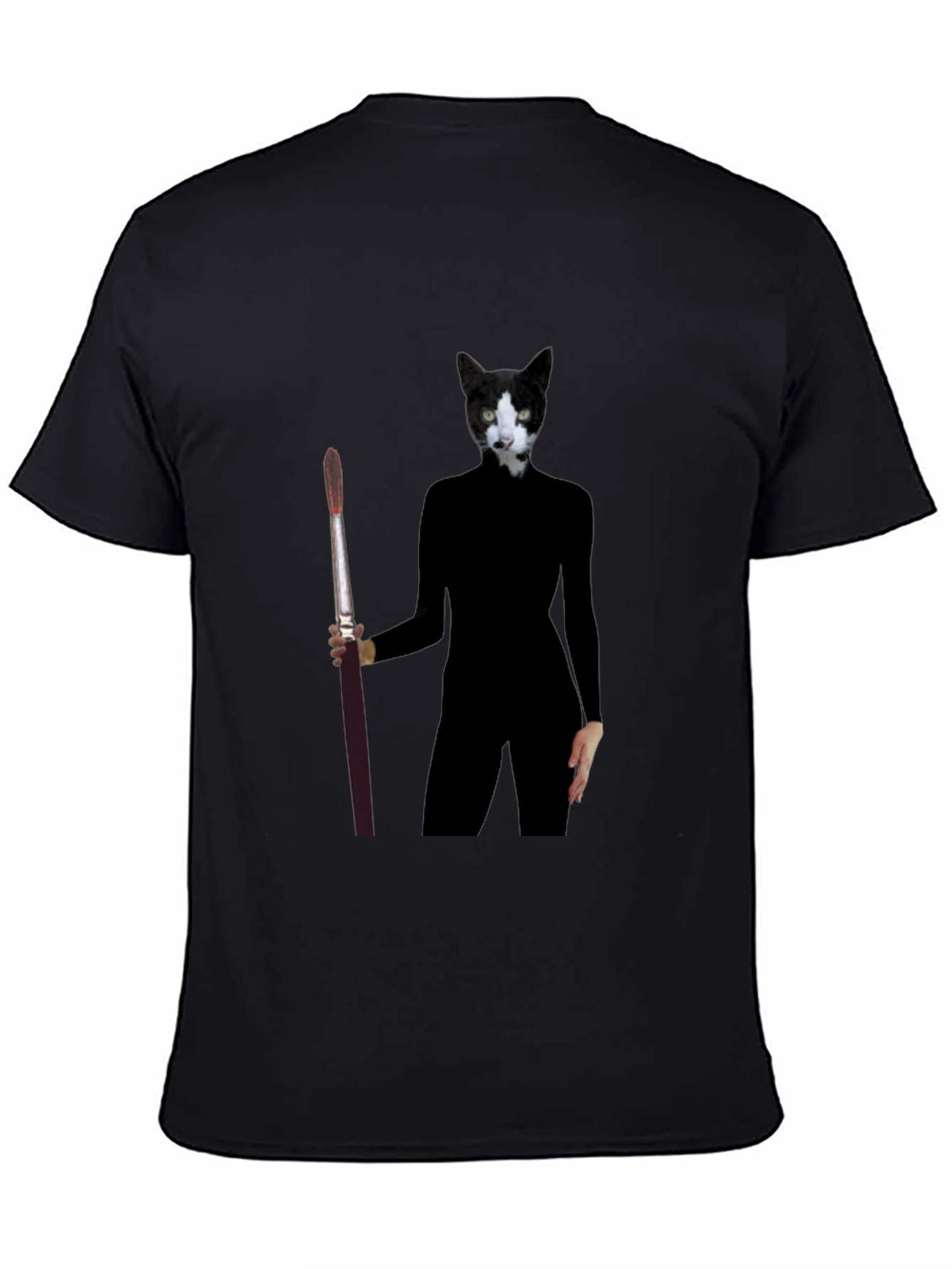 Cat Artist T-Shirt - Unique Graphic Tee