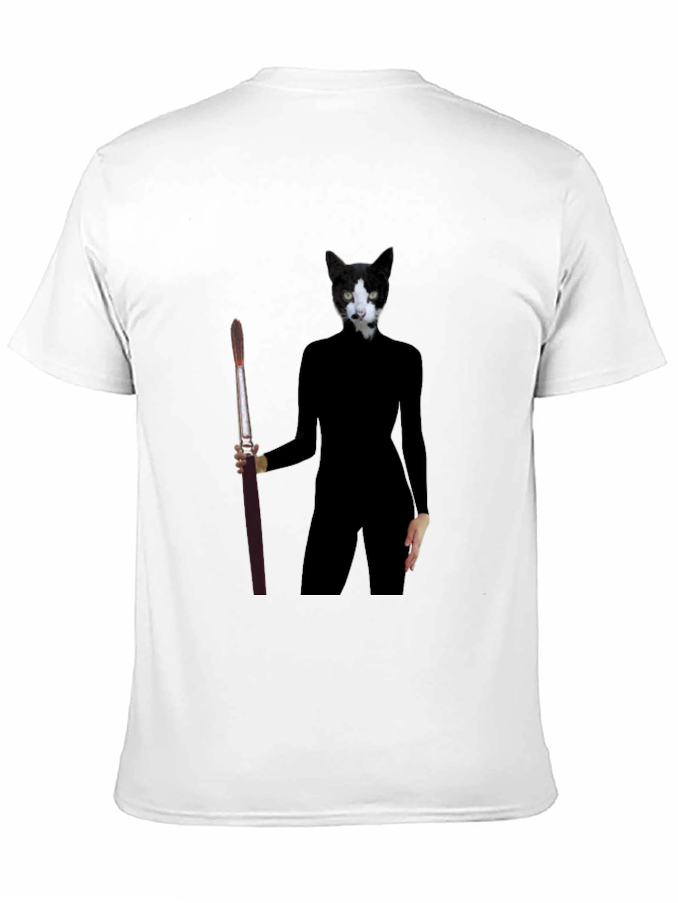 Cat Artist T-Shirt - Unique Graphic Tee