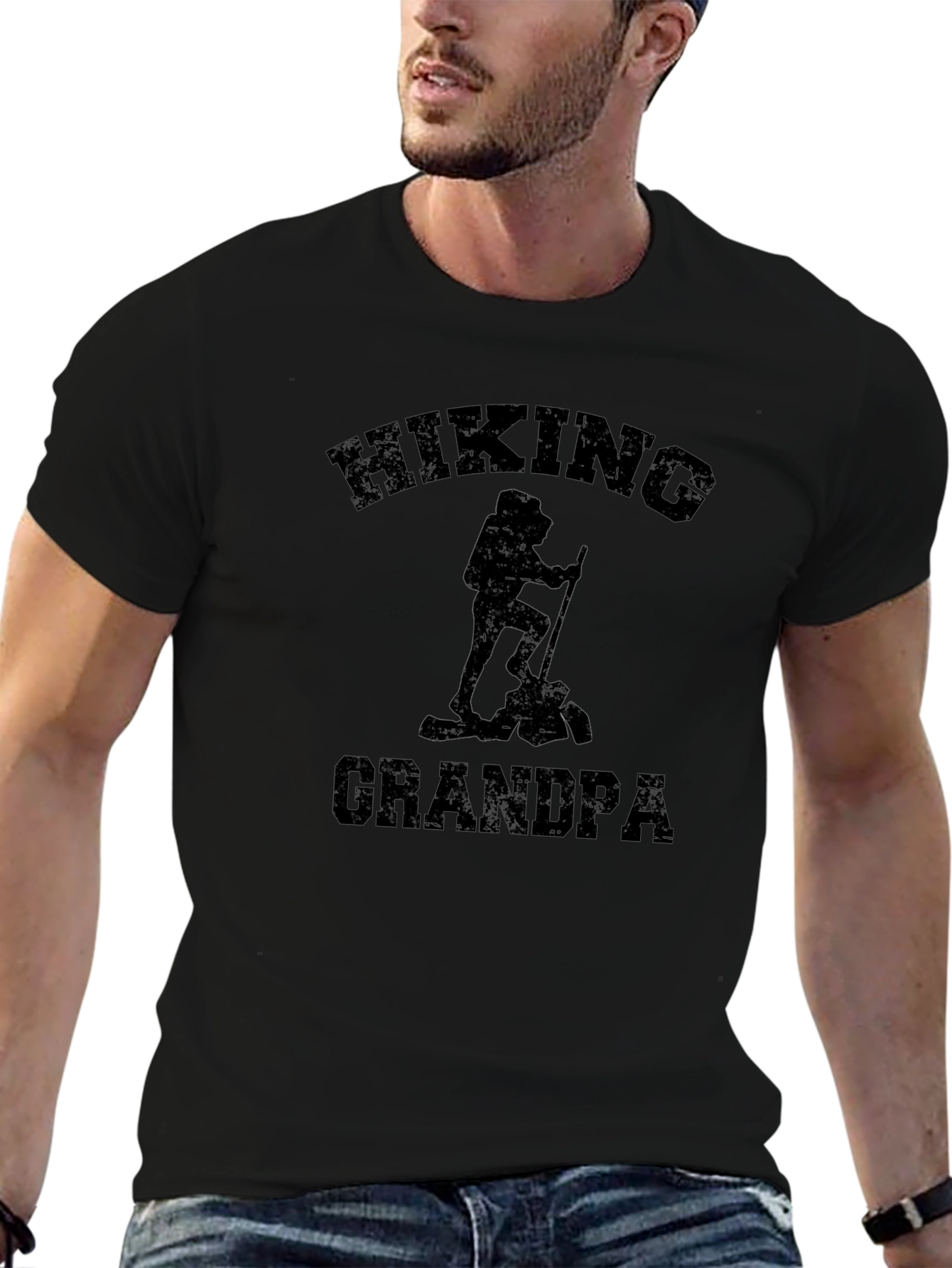 Hiking Grandpa T-Shirt - Outdoor Adventure Tee