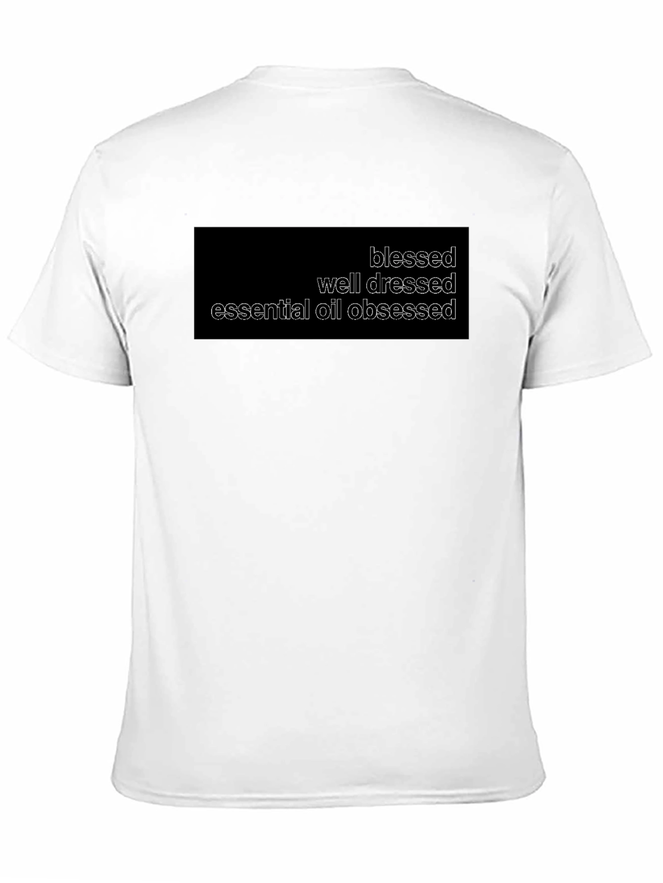 Blessed Well Dressed Essential Oil Obsessed Black T-Shirt