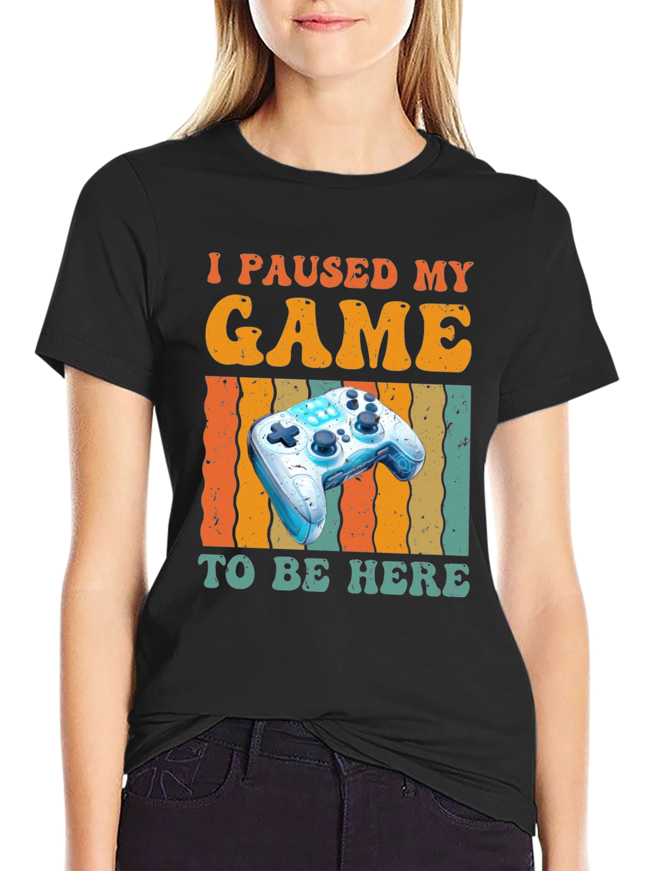 Gamer T-Shirt - I Paused My Game Graphic Tee